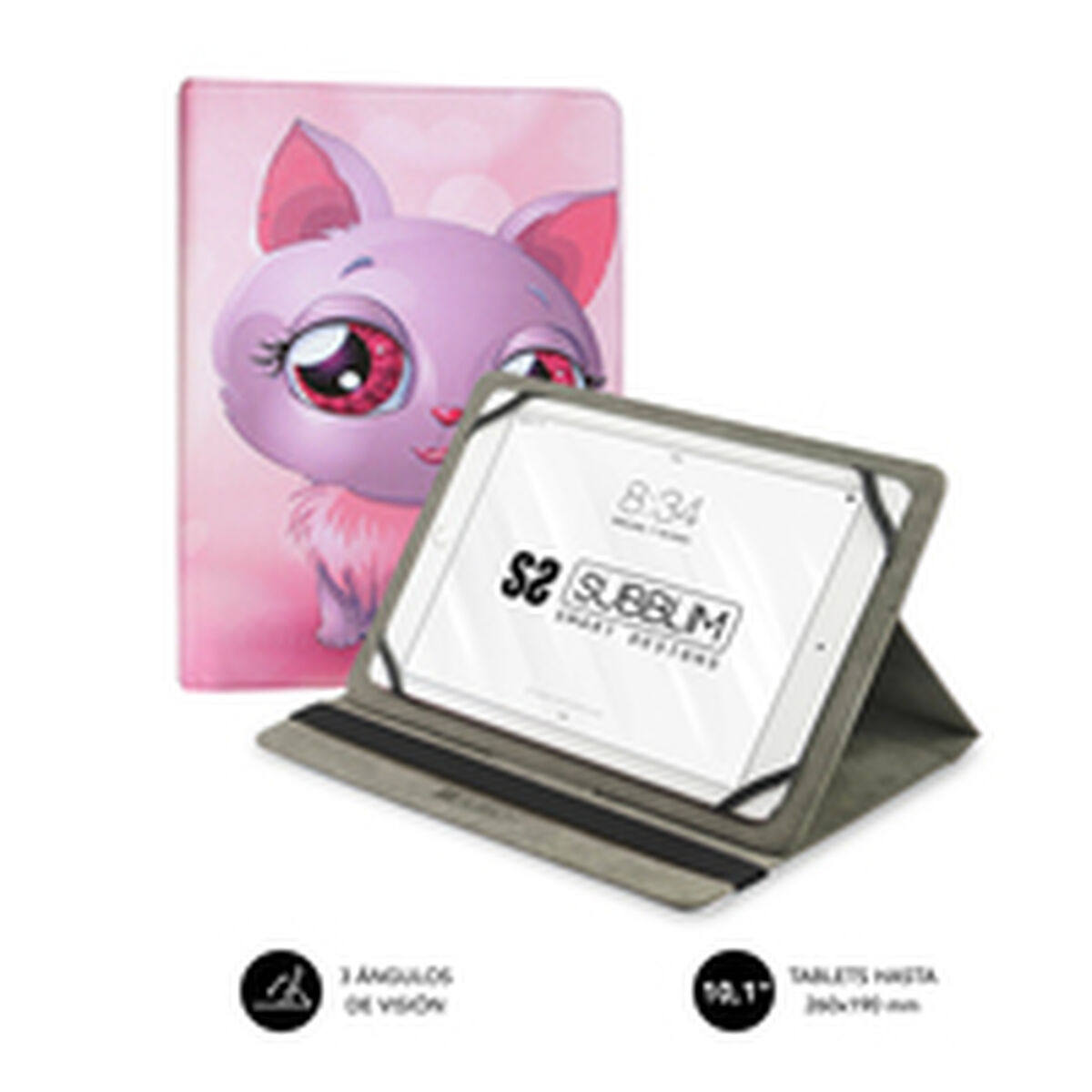 Picture of Tablet cover Subblim SUB-CUT-4TC002 Pink