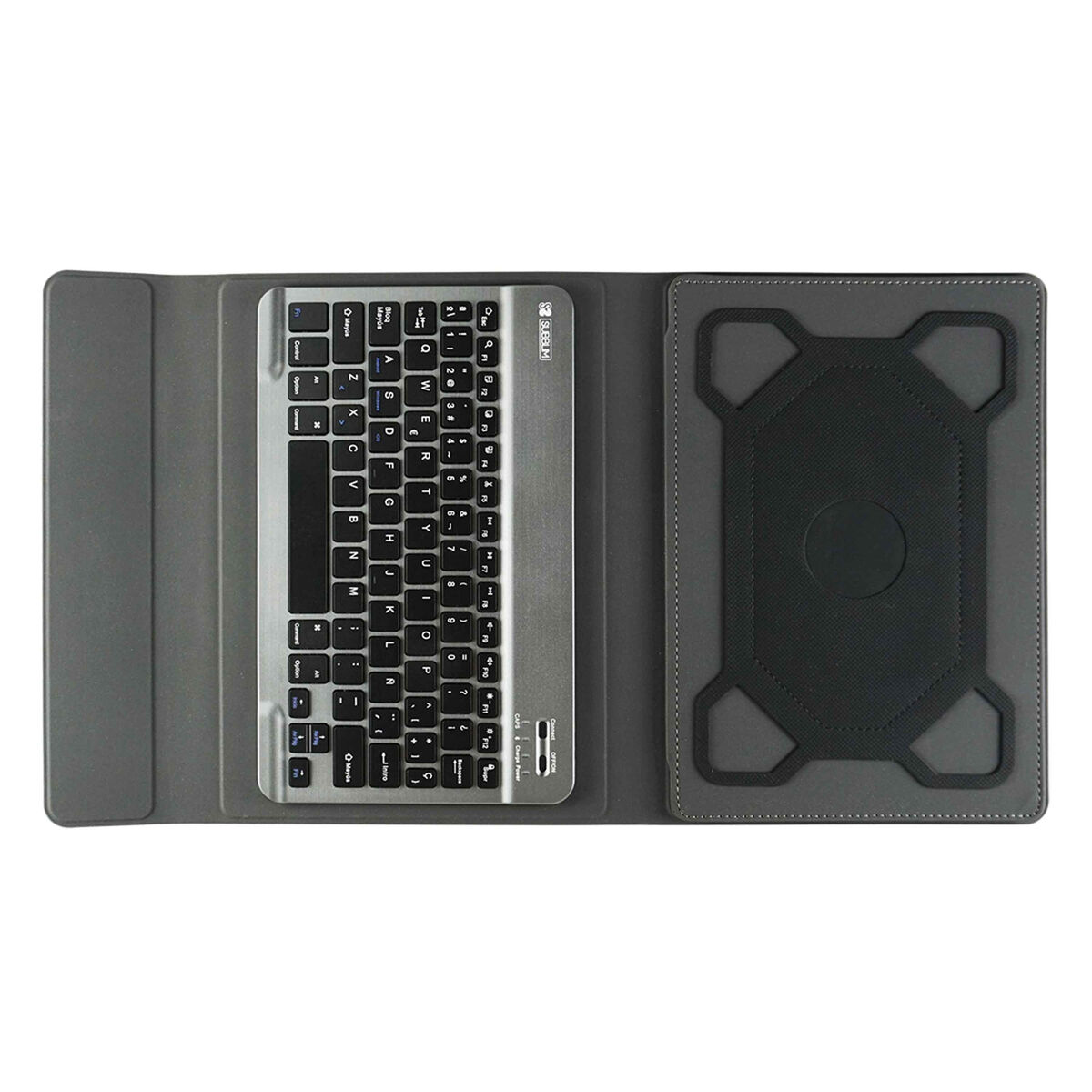 Picture of Case for Tablet and Keyboard Subblim SUB-KT2-BT0002 Grey Spanish Qwerty