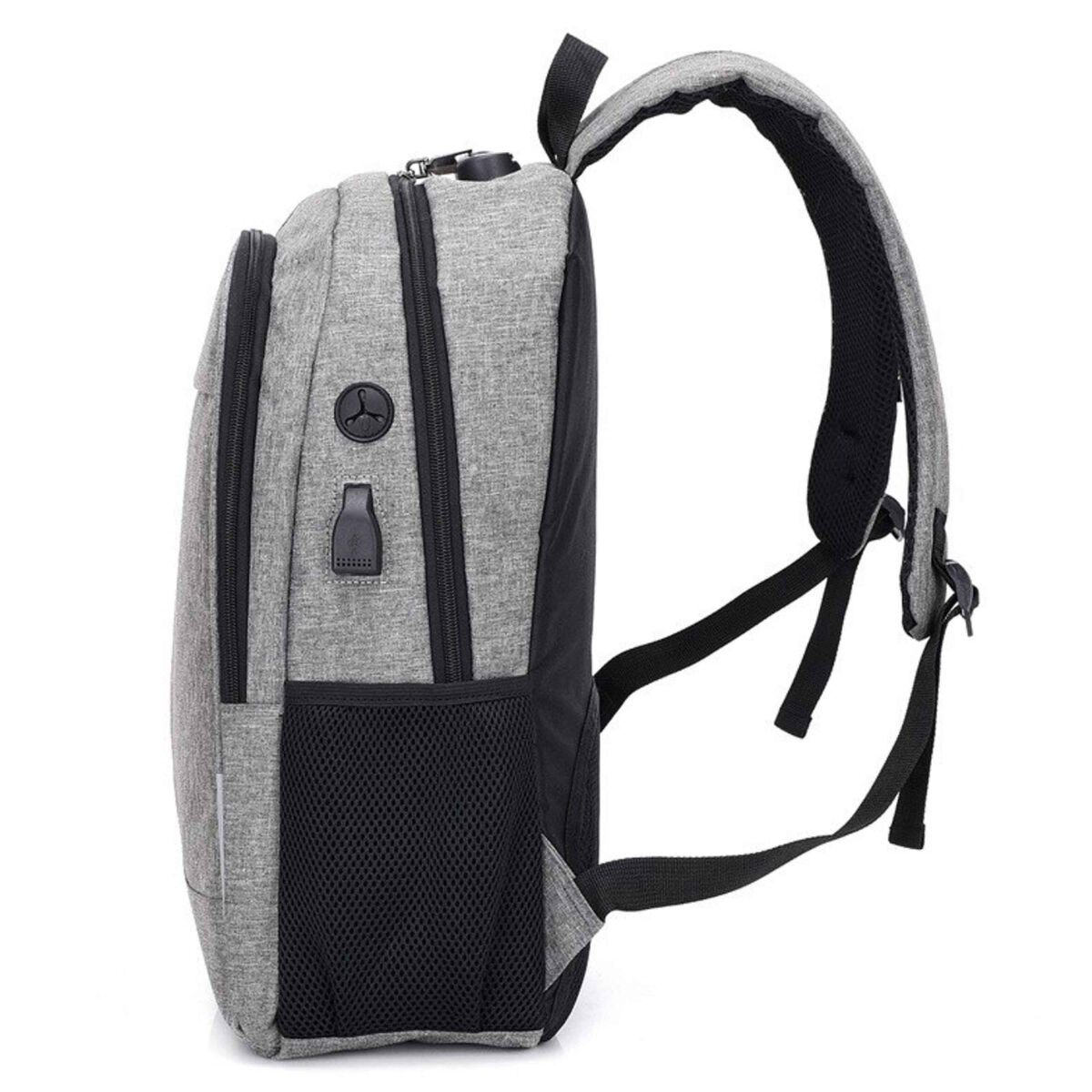 Picture of Rucksack for Laptop and Tablet with USB Output Subblim SUB-BP-1UL0001 Grey