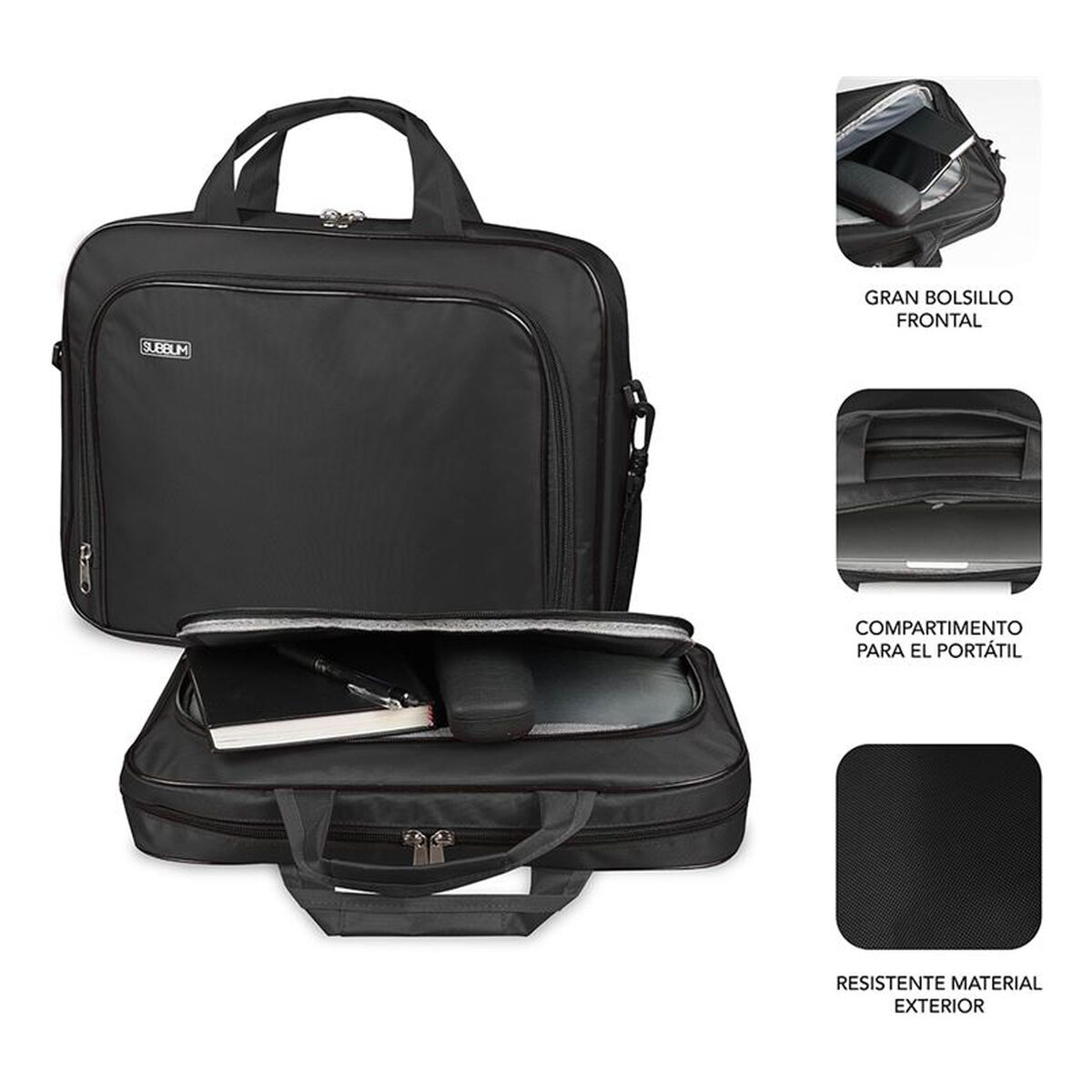 Picture of Laptop Cover Subblim SUB-LS-0PS0101 Black 15,6"