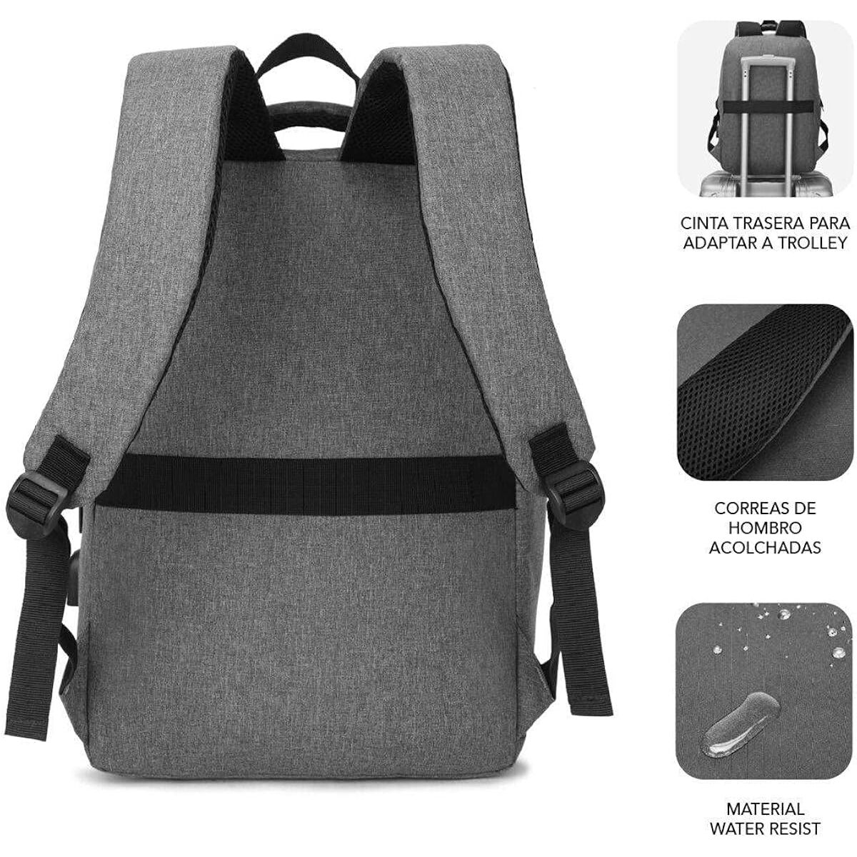 Picture of Laptop Backpack Subblim SUBBLIM Grey