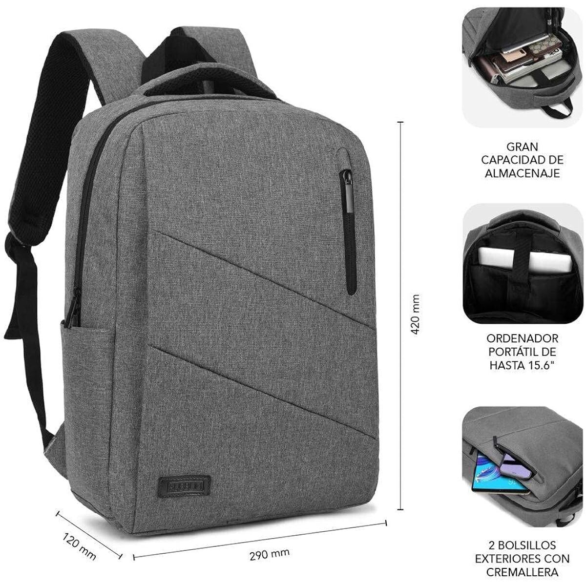 Picture of Laptop Backpack Subblim SUBBLIM Grey