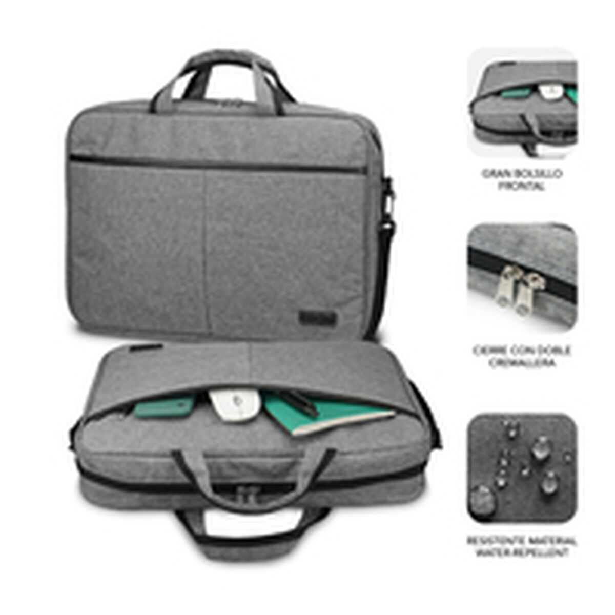 Picture of Laptop Case Subblim SUB-LB-3ELB001 Grey 14"