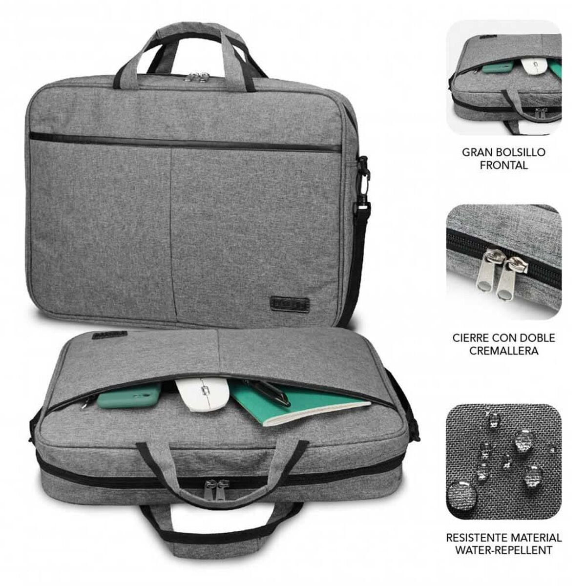 Picture of Laptop Case Subblim SUB-LB-3ELB001 Grey 14"