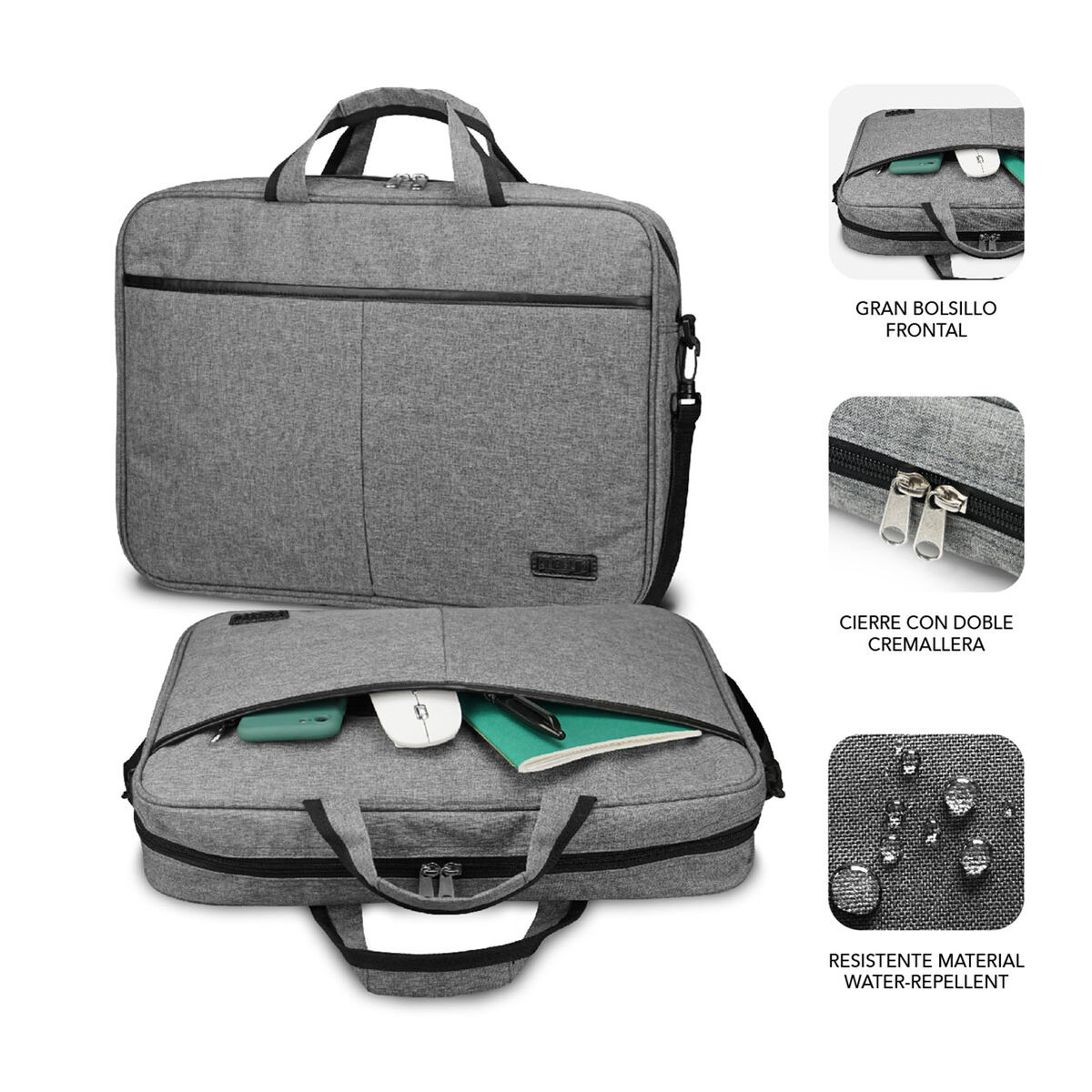 Picture of Laptop Case Subblim SUB-LB-3ELB010 Grey