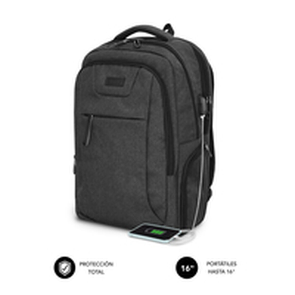 Picture of Laptop Backpack Subblim SUBBP-4PA2100 Black