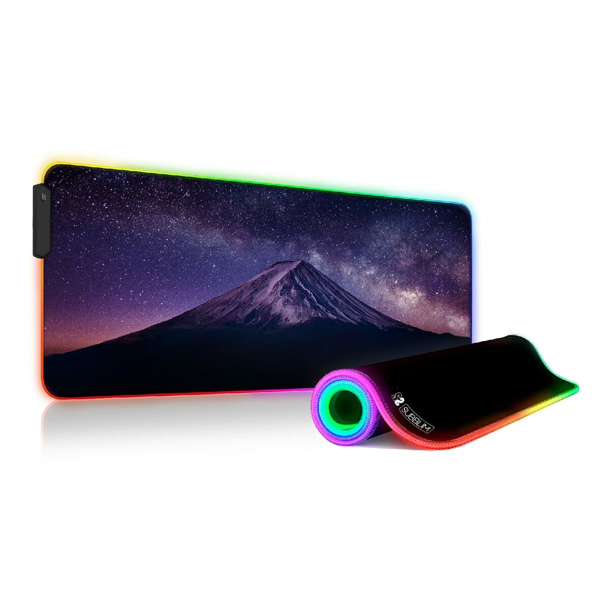Αντιολισθητικό χαλί Subblim SUBMP-02RGB11 Μαύρο Πολύχρωμο