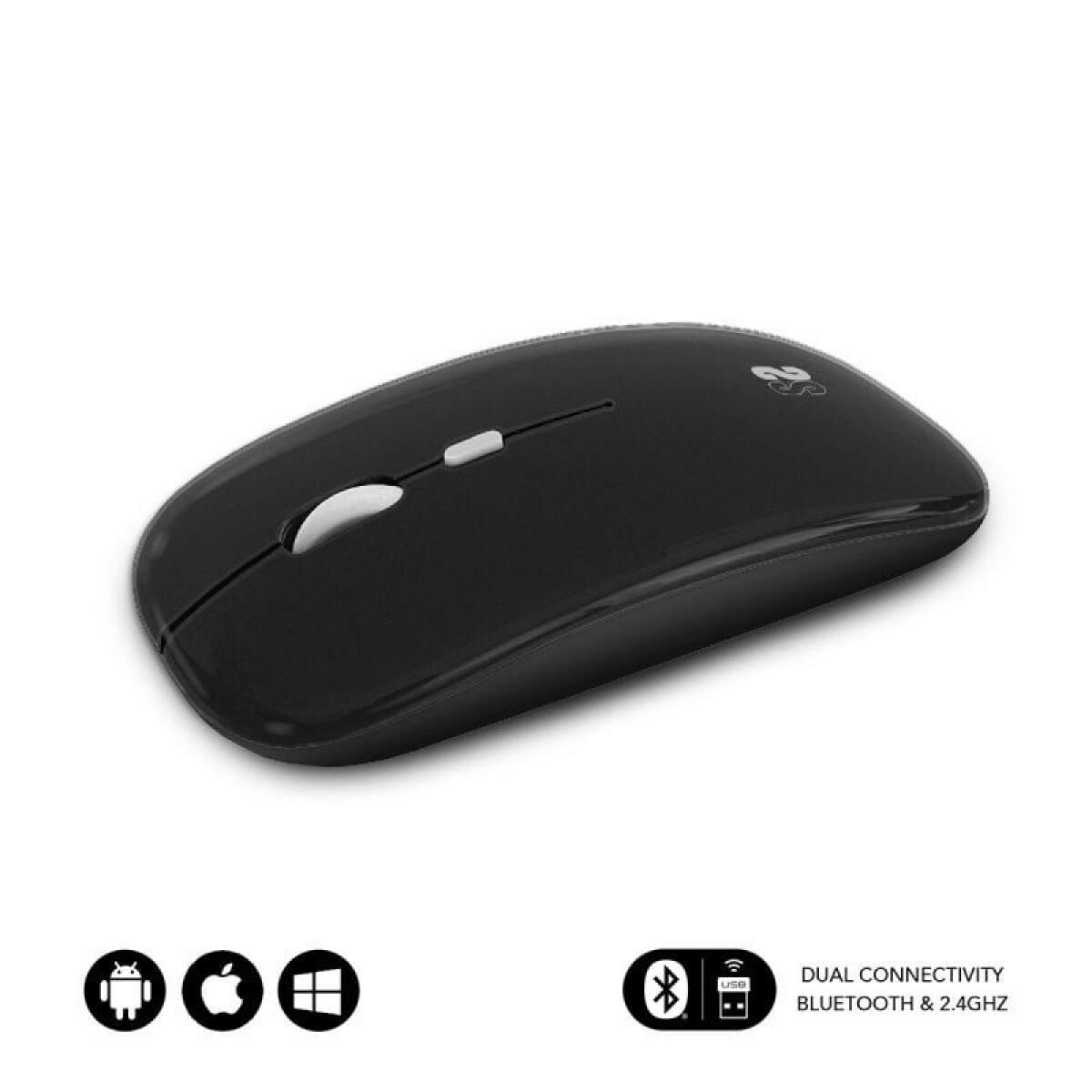Bild von Wireless Mouse Subblim SUBMO-DFLAT20 Blue 1600 dpi