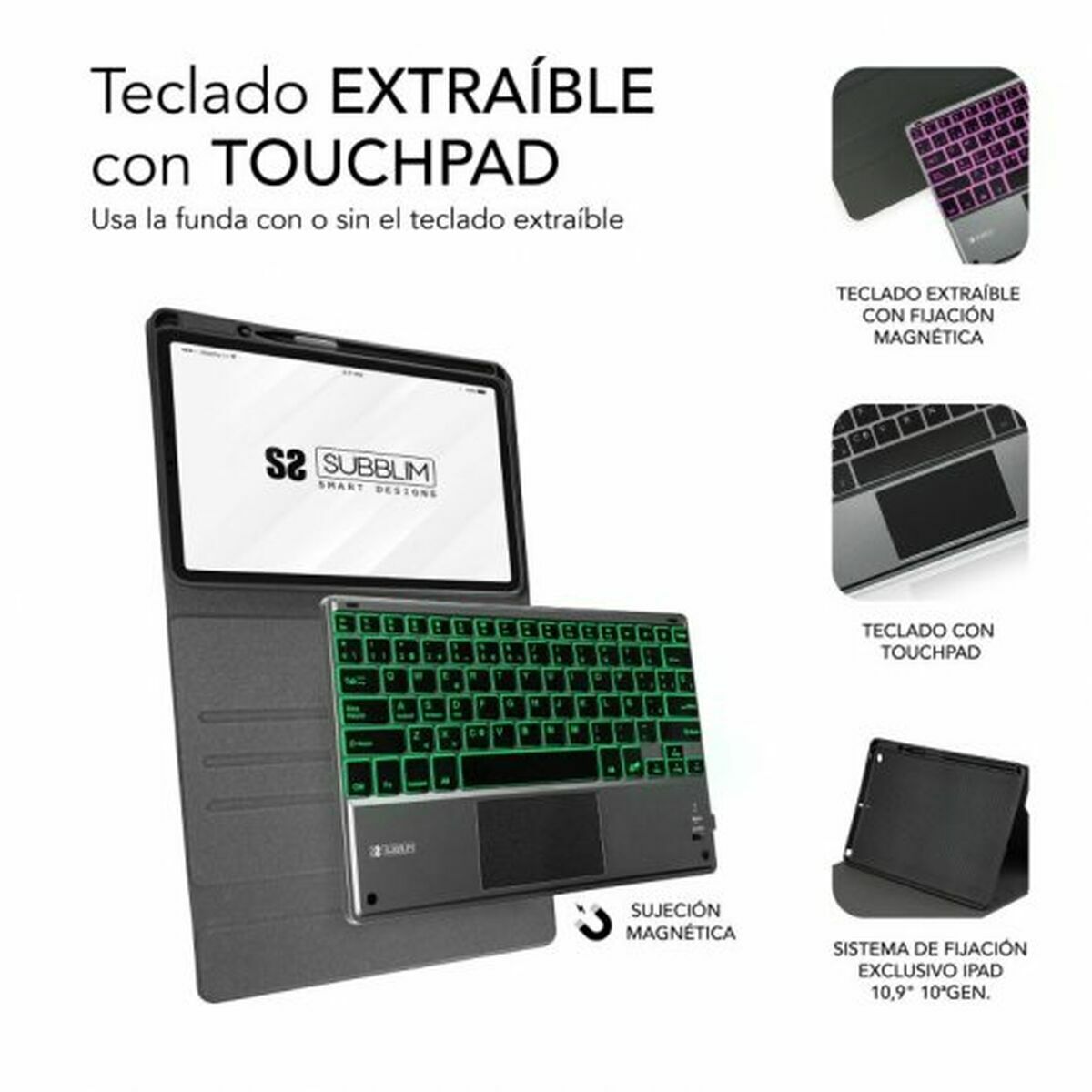 Afbeeldingen van Tablet cover Subblim