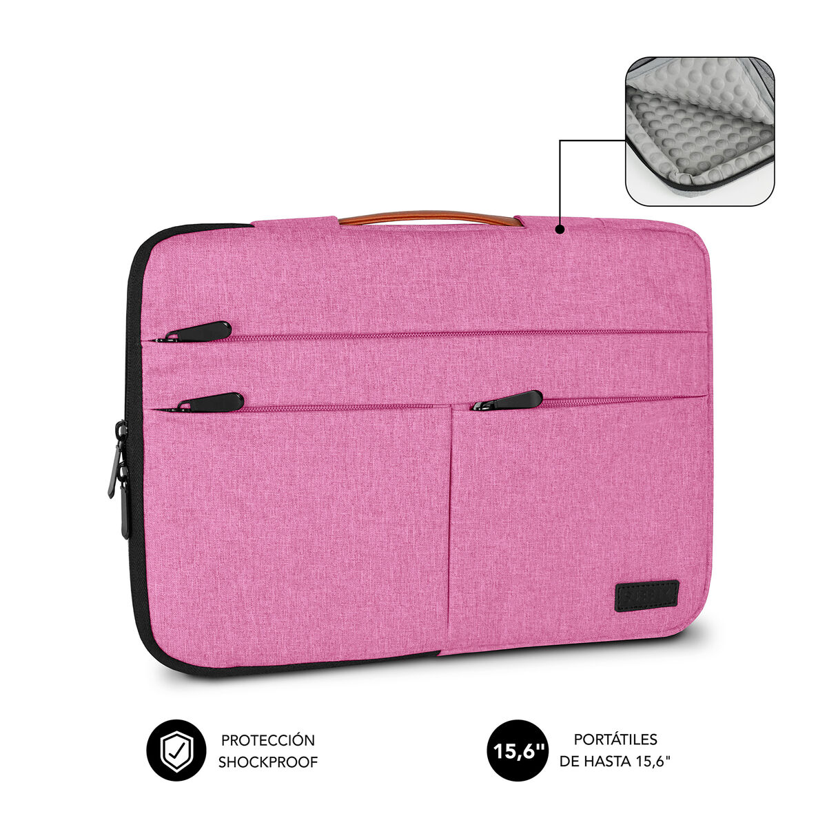 Picture of Laptop Case Subblim SUBLS-AP36053 Pink 15,6"