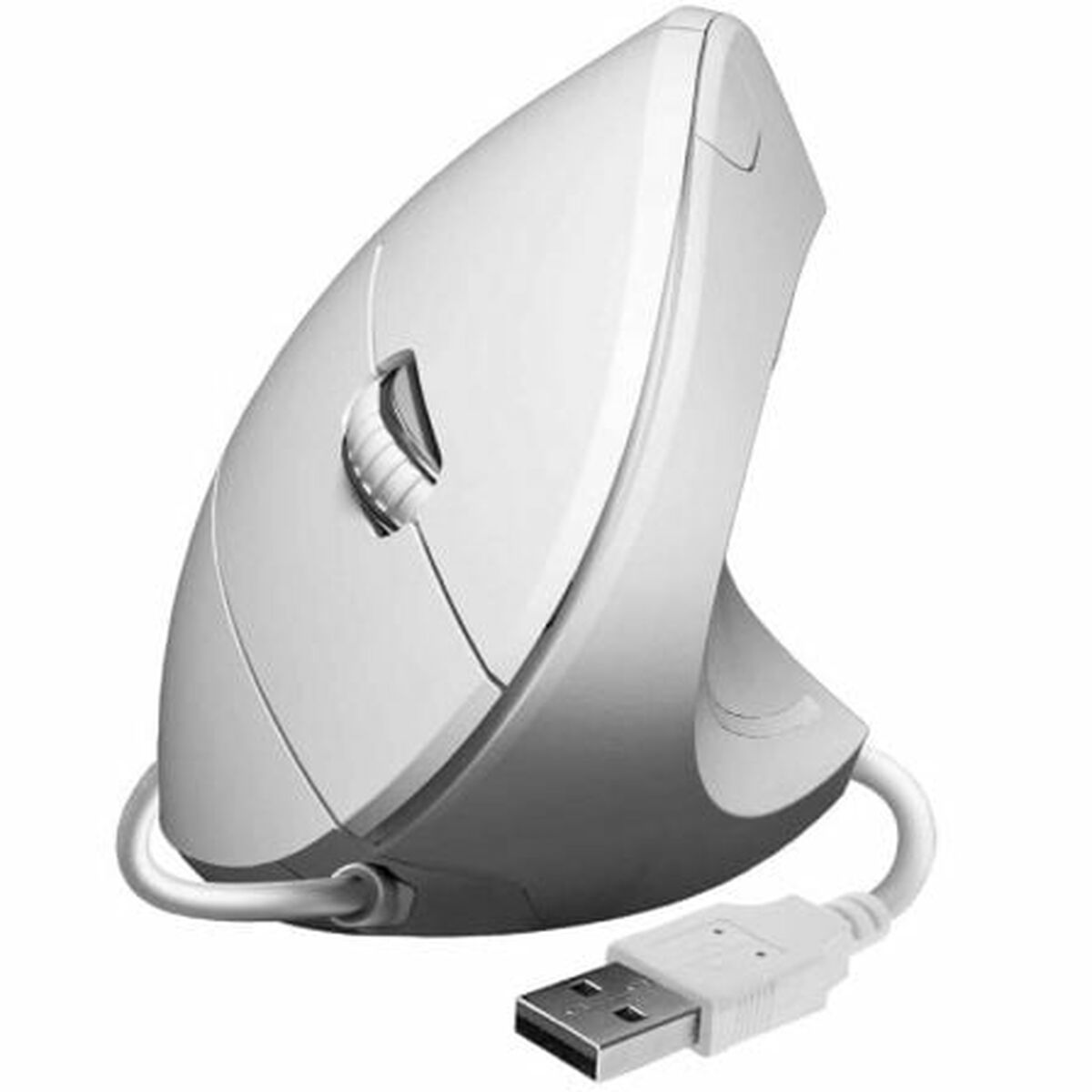 Ergonomic Optical Mouse Subblim SUBMO-EDGVU02 White 1600 dpi Picture of Ergonomic Optical Mouse Subblim SUBMO-EDGVU02 White 1600 dpi