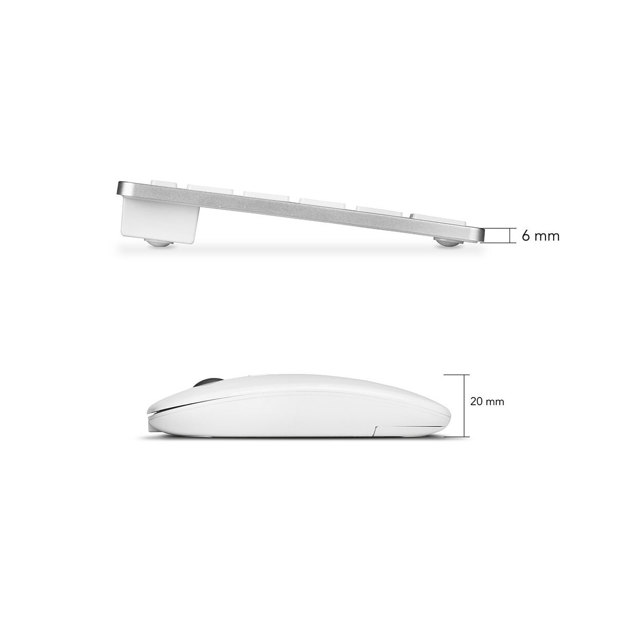 Picture of Mouse Mat Subblim COMBO MULTIDISPOSITIVO COMPACTO SILVER