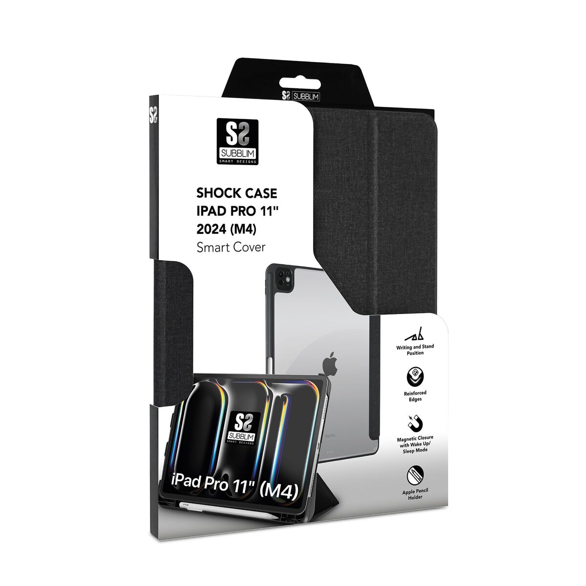 Obrazek Tablet cover Subblim SUBCST-5SC401 Black