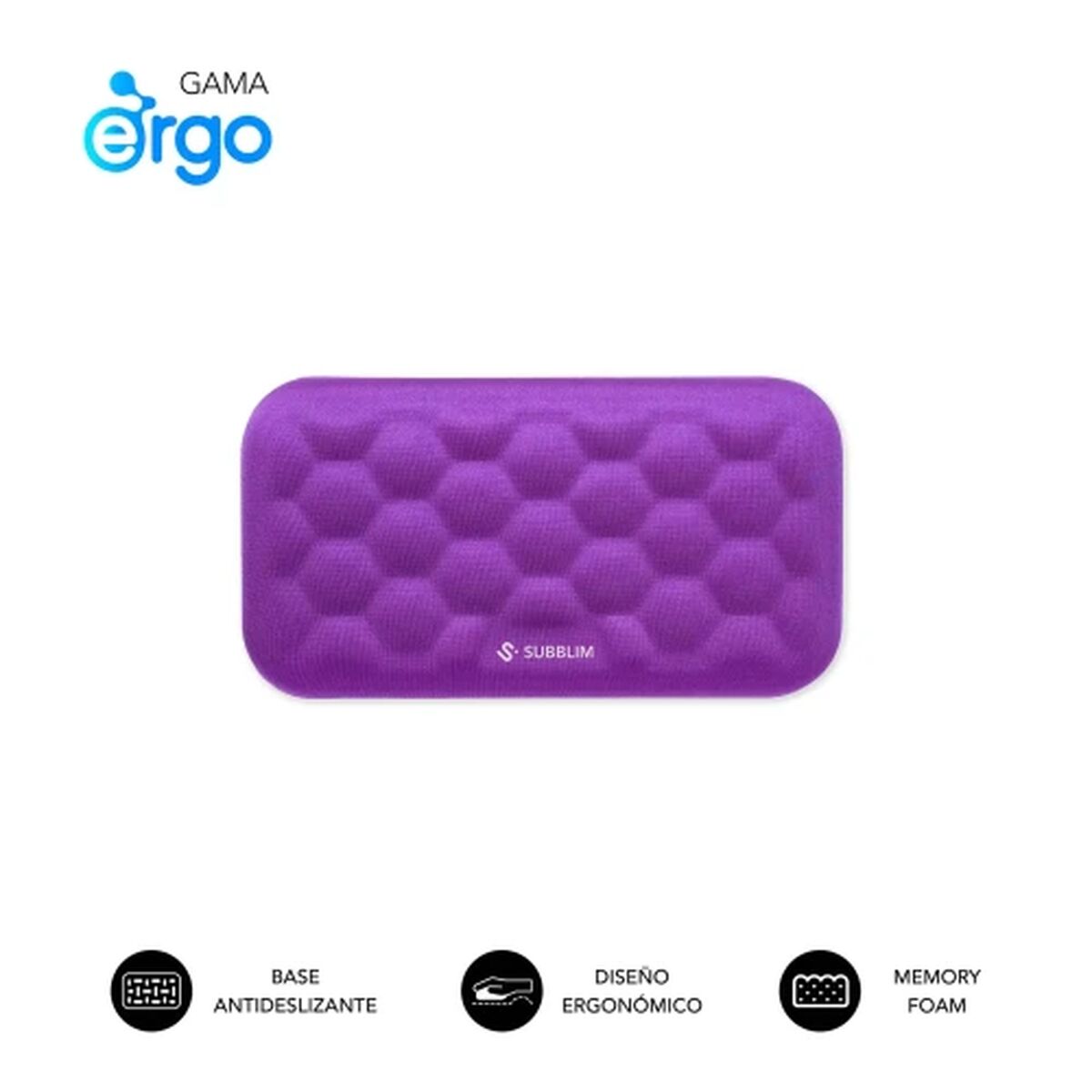 Immagine di Mouse Mat Subblim SUBMP-04E042 Purple