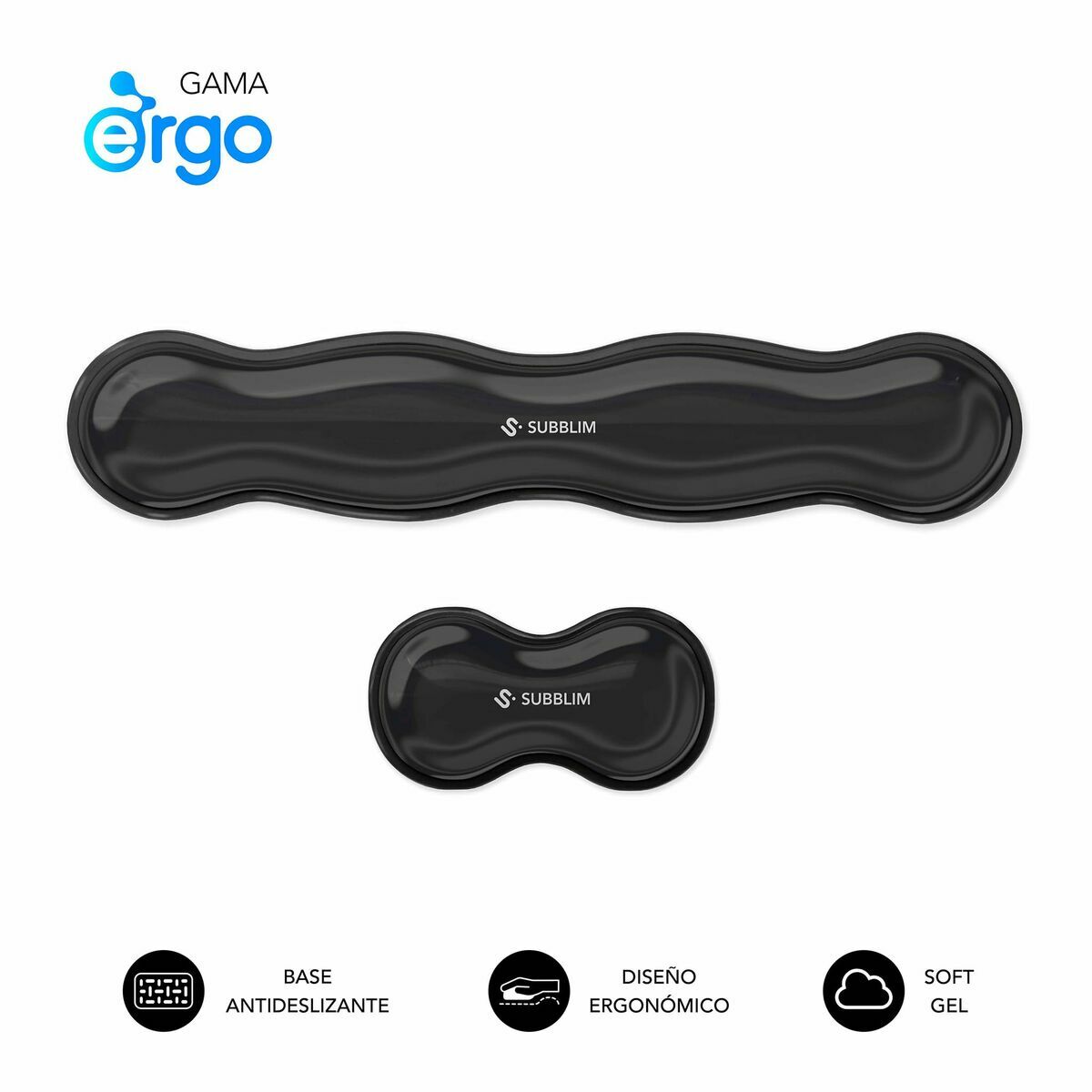 Immagine di Mouse Mat Subblim SUBMP-04E061 Black