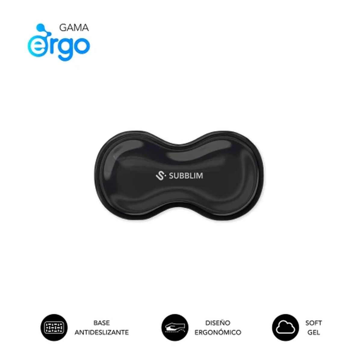 Immagine di Mouse Mat Subblim SUBMP-04E091 Black