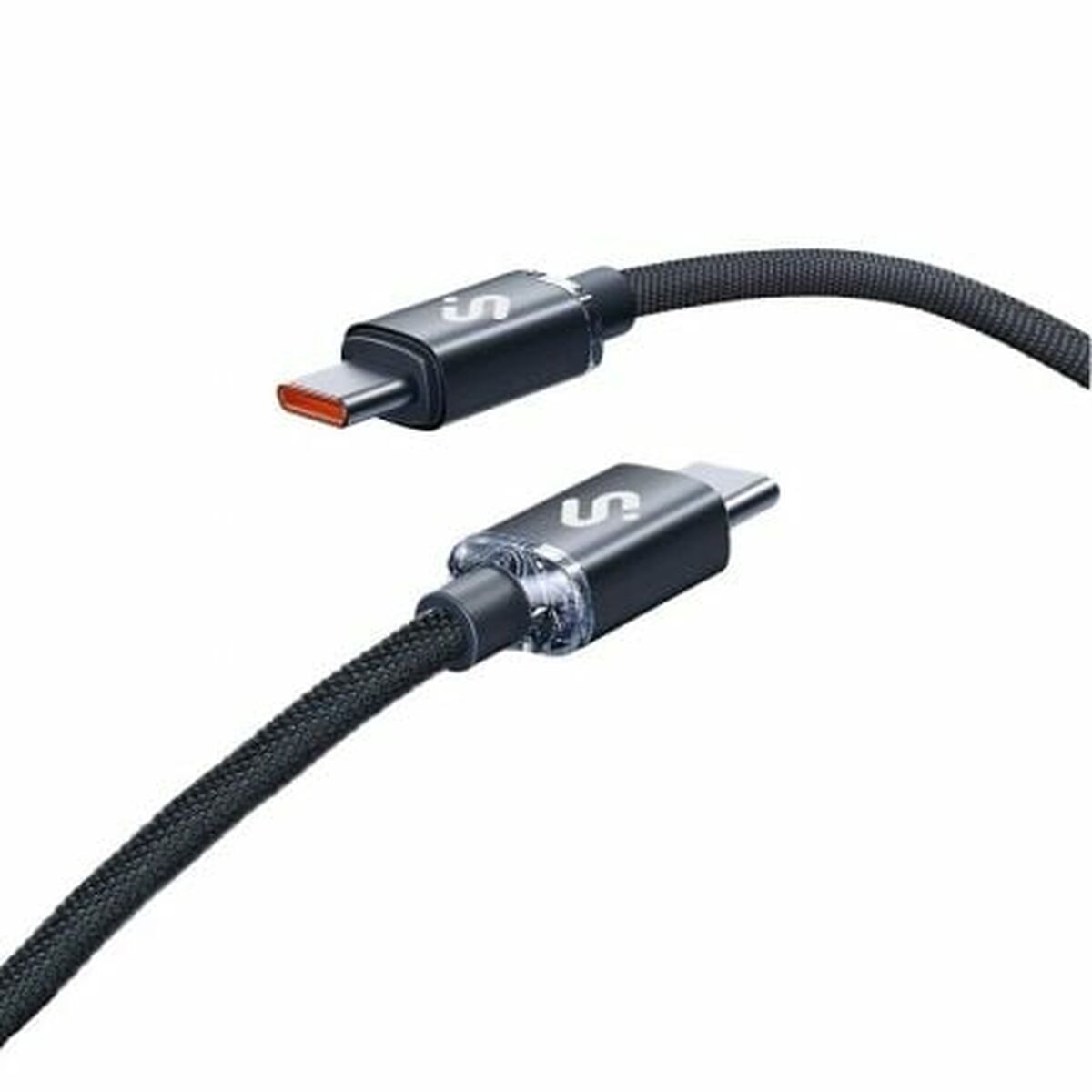 Image secondaire de Câble USB-C vers USB-C Subblim SUBCAB-C06002 Noir 2 m