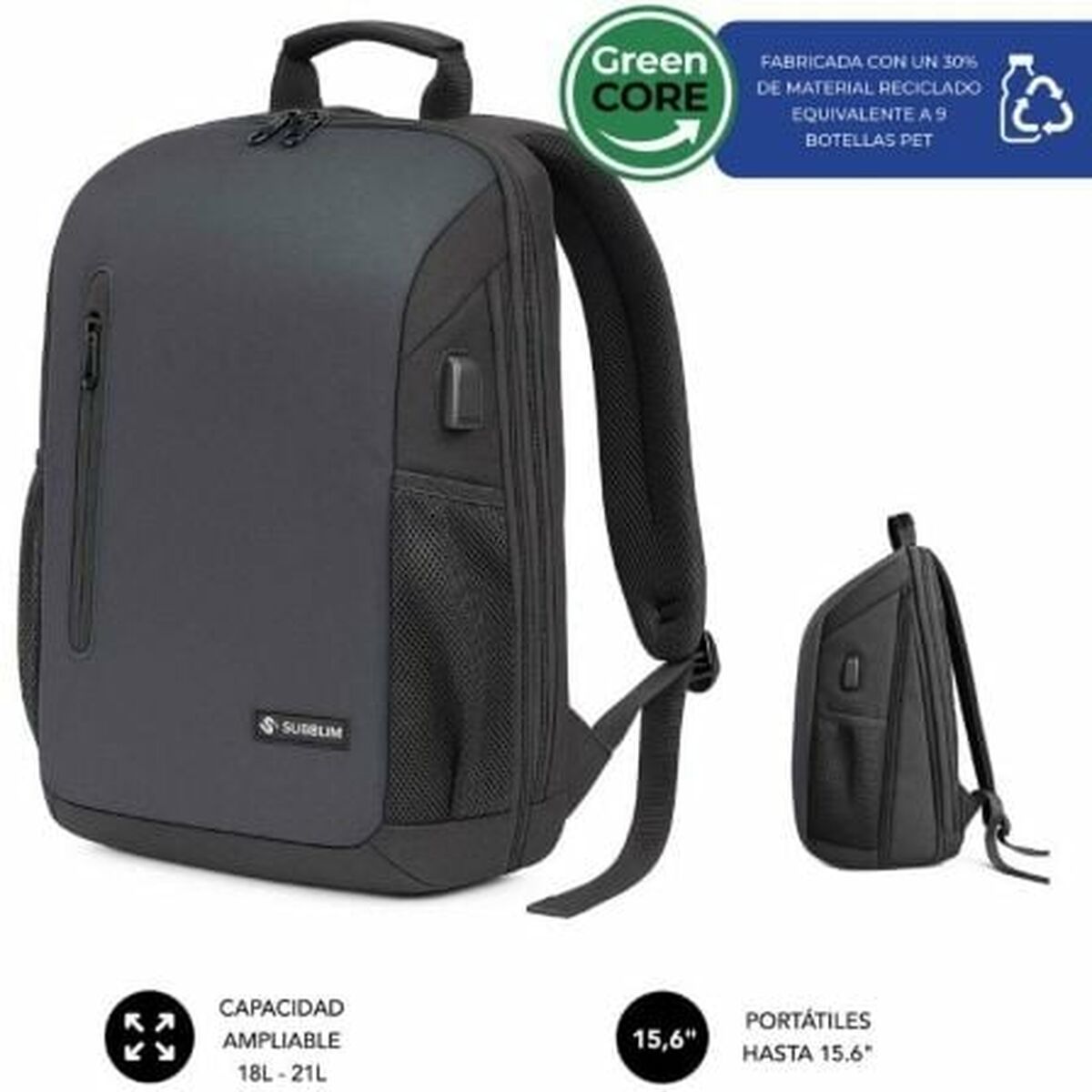 Afbeeldingen van Tablet cover Subblim SUBBP-5NXAP01 Black