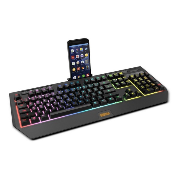 Gaming Keyboard Krom Kuma RGB USB Black