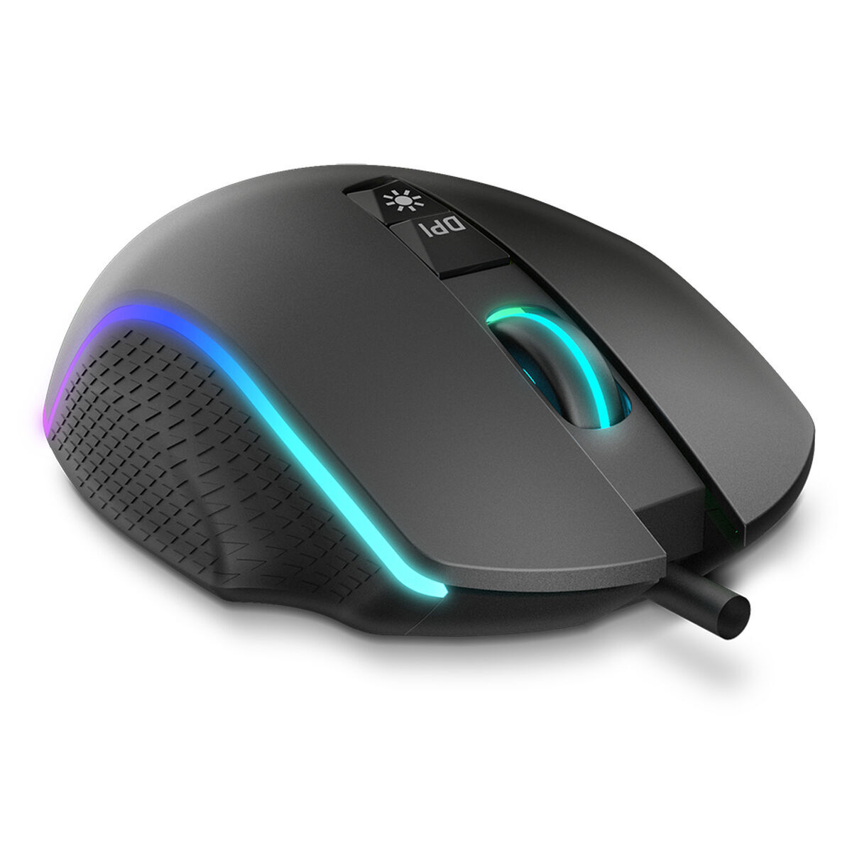 Obrazek LED Gaming Mouse Krom Keos 6400 dpi Black