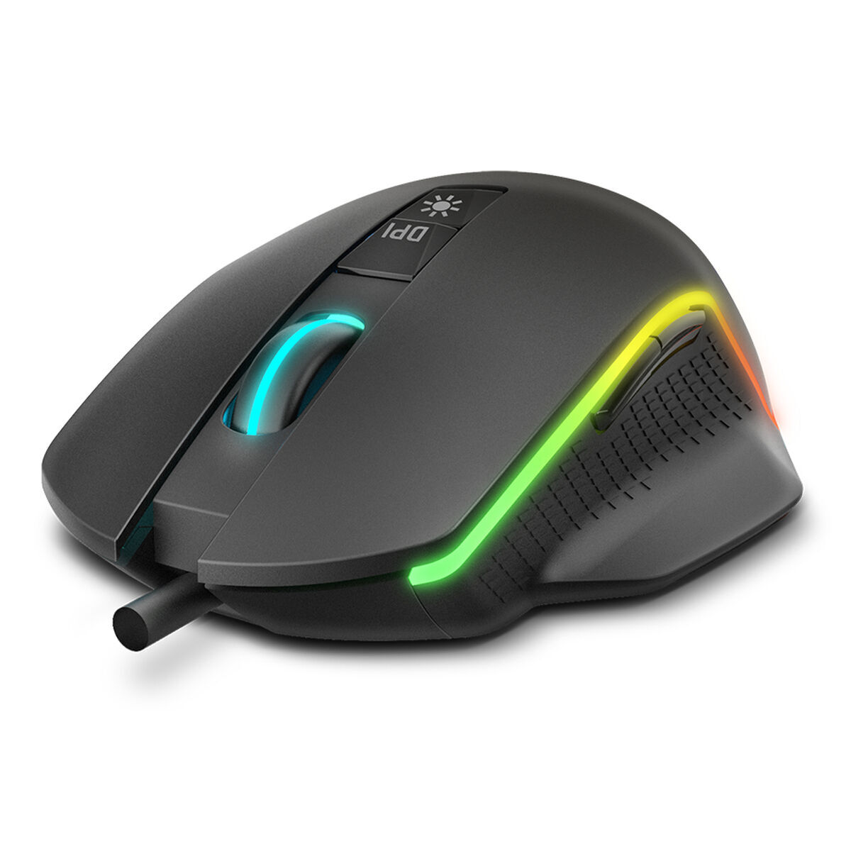 Obrazek LED Gaming Mouse Krom Keos 6400 dpi Black