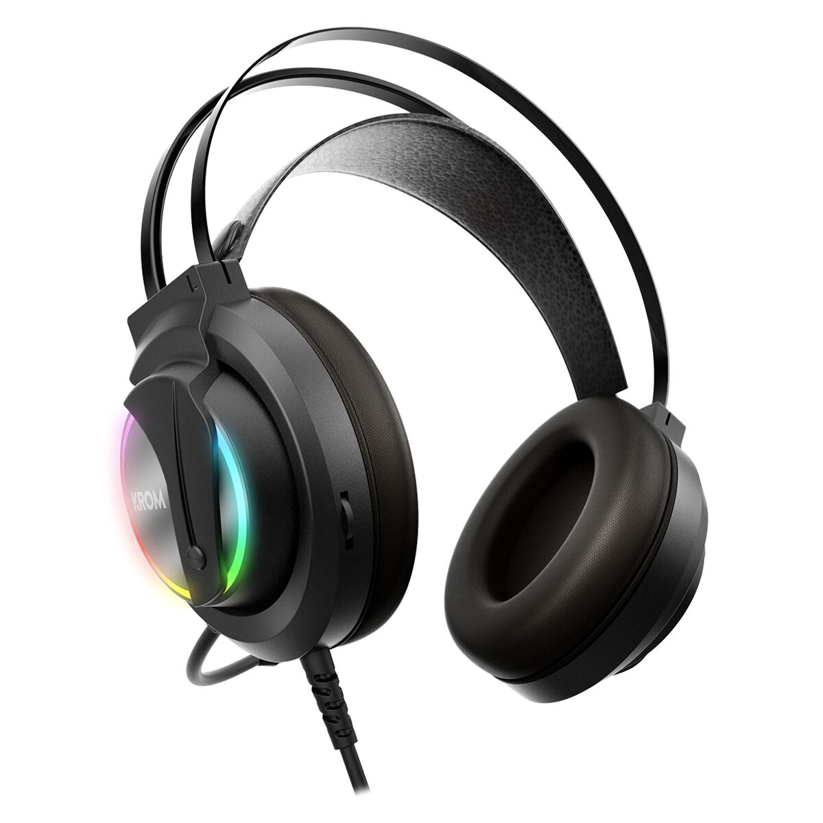 Picture of Gaming Headset with Microphone Krom Kappa Black RGB