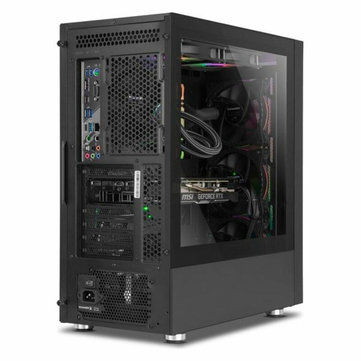 Afbeeldingen van ATX Semi-tower Box Nox-Xtreme Hummer Blaster Black