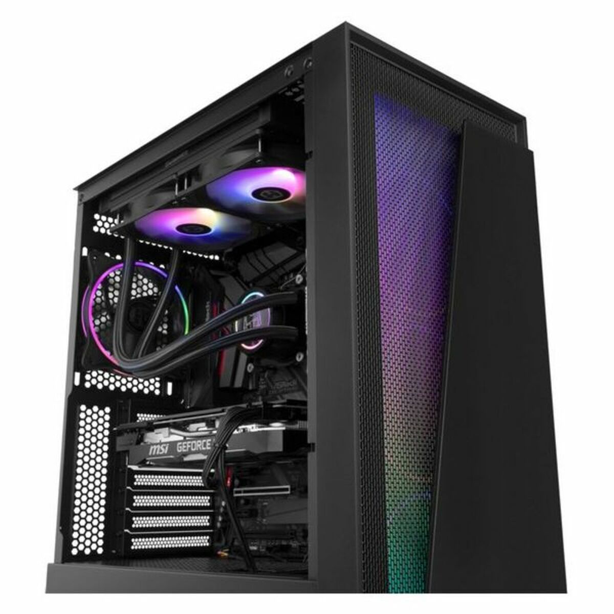 Afbeeldingen van ATX Semi-tower Box Nox-Xtreme Hummer Blaster Black