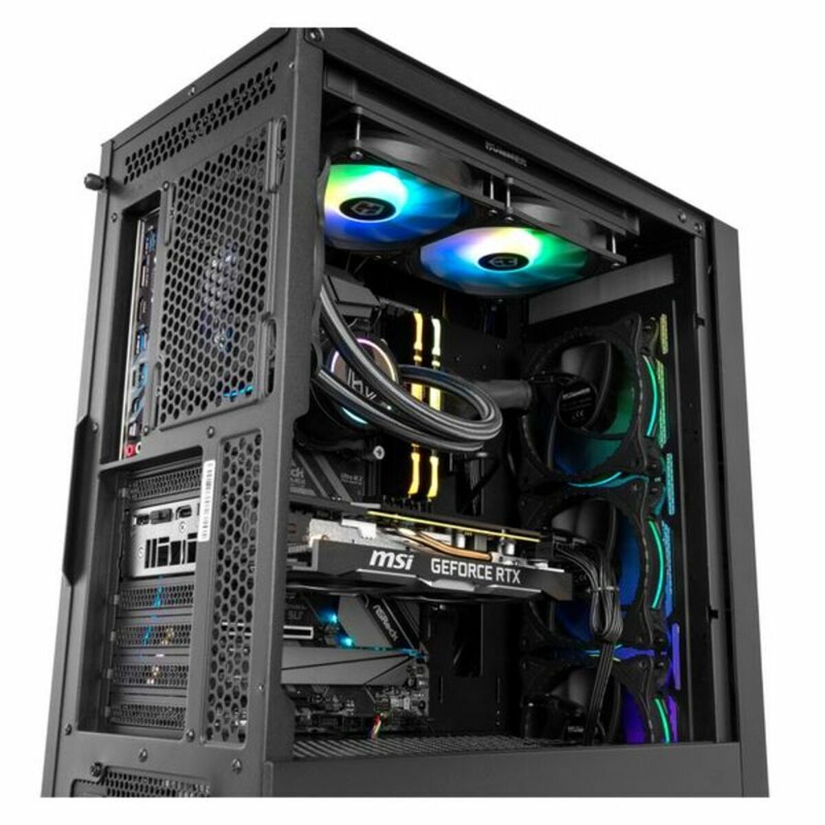 Afbeeldingen van ATX Semi-tower Box Nox-Xtreme Hummer Blaster Black