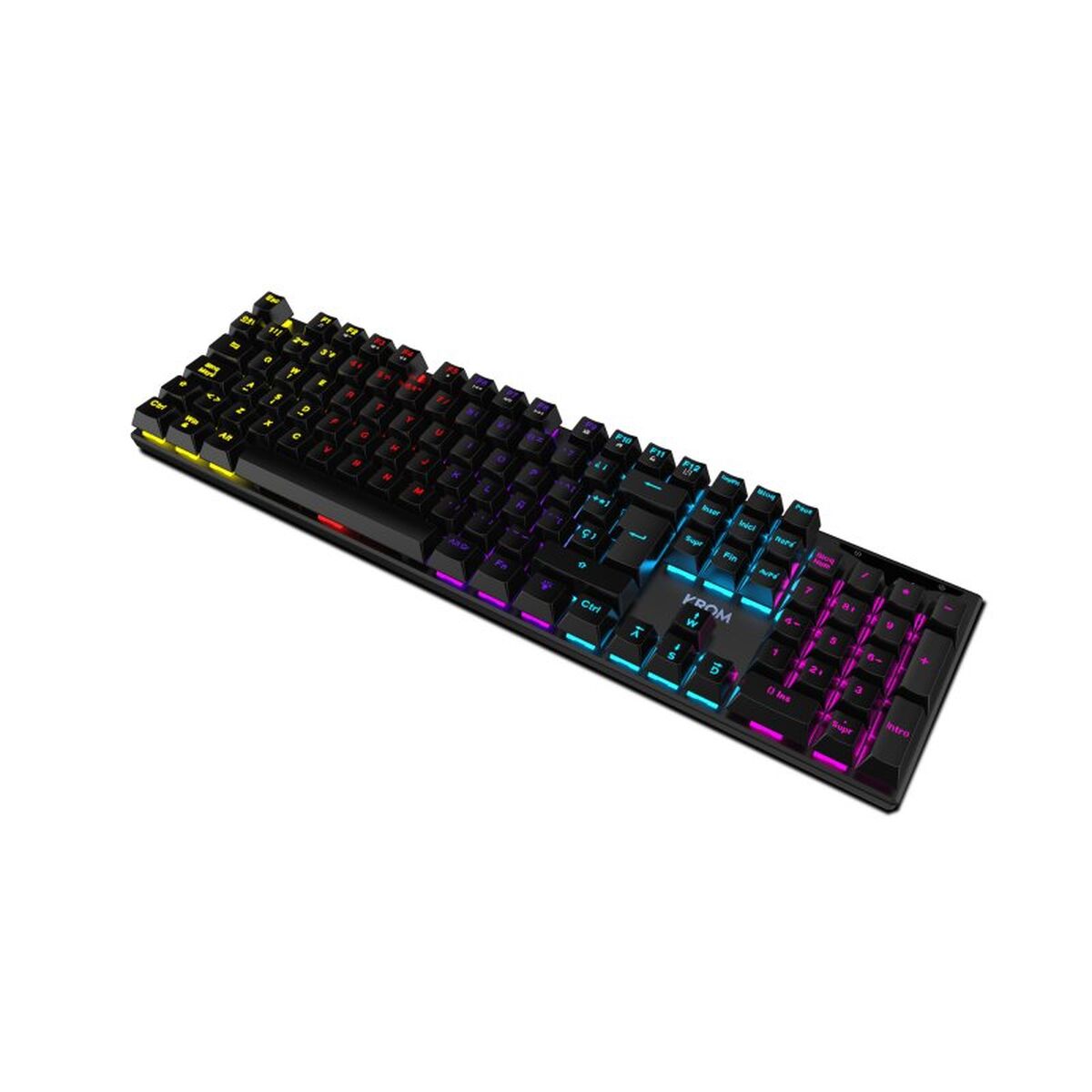 Obrazek Keyboard Krom Kasic Black Qwerty US