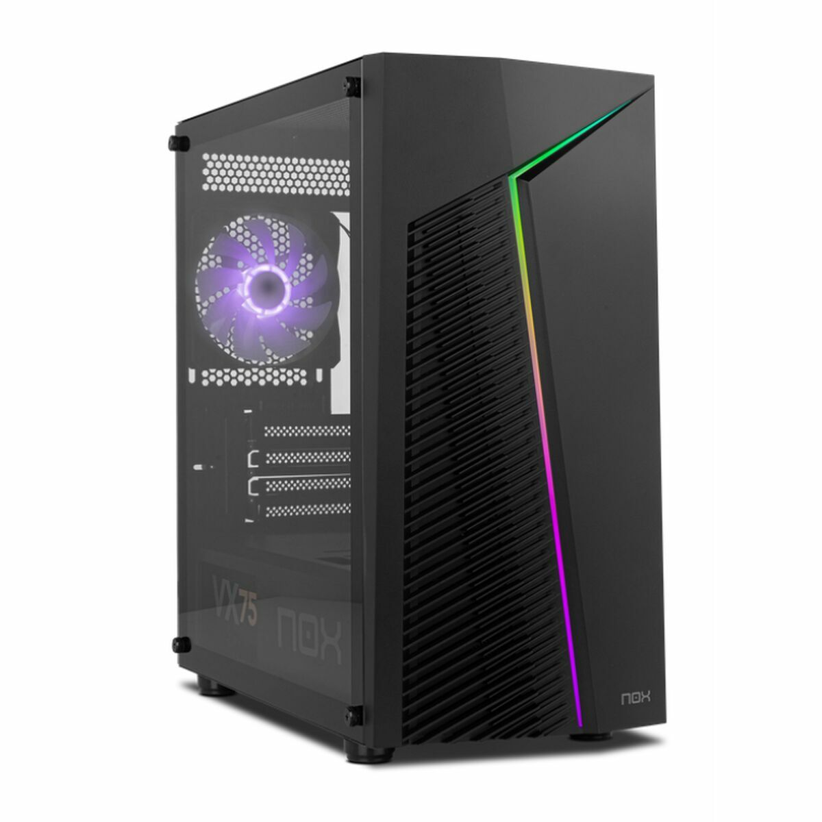 Κουτί Μέσος Πύργος ATX Nox-Xtreme NXINFTYZETA Μαύρο