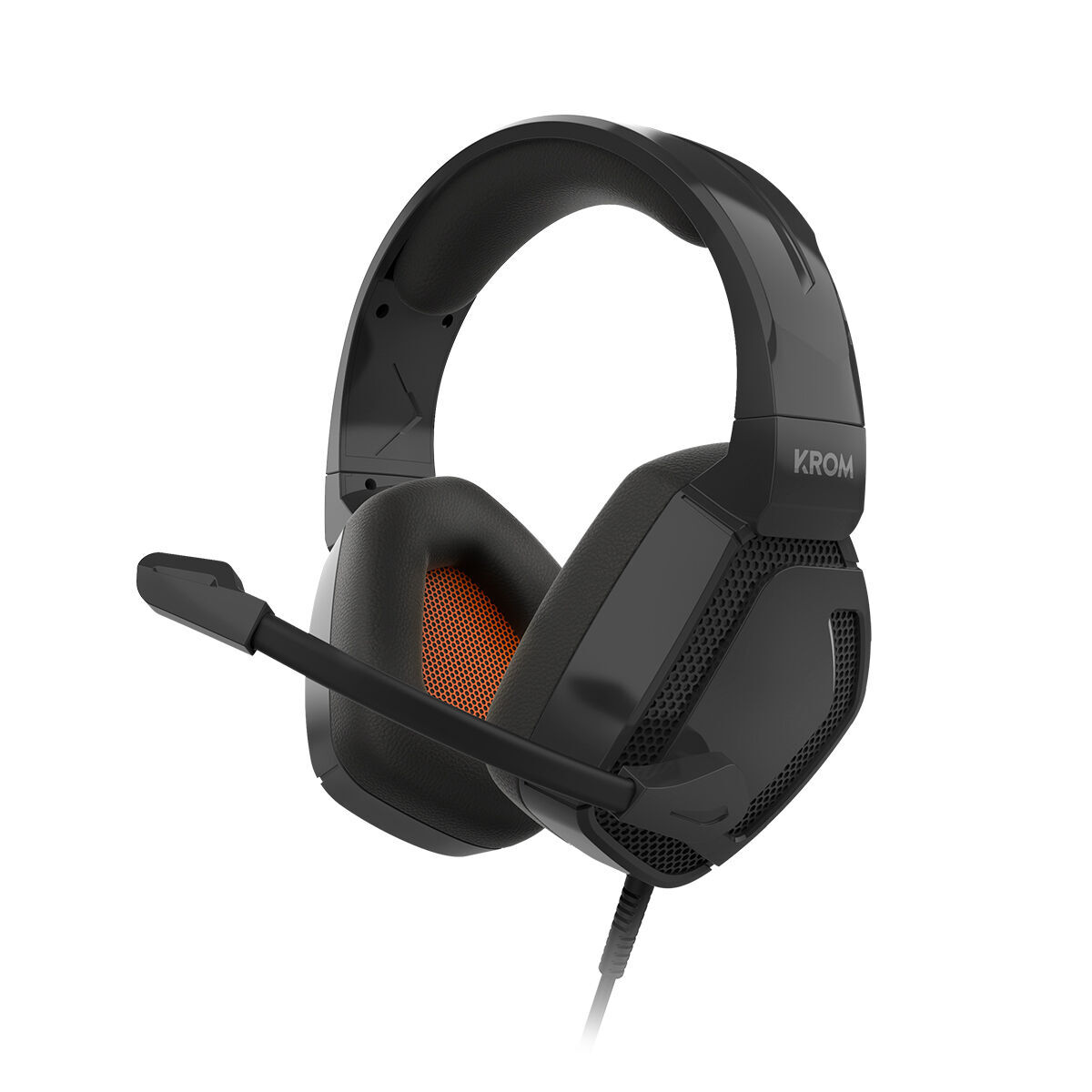 Headphones with Microphone Krom KOPA PRO Black