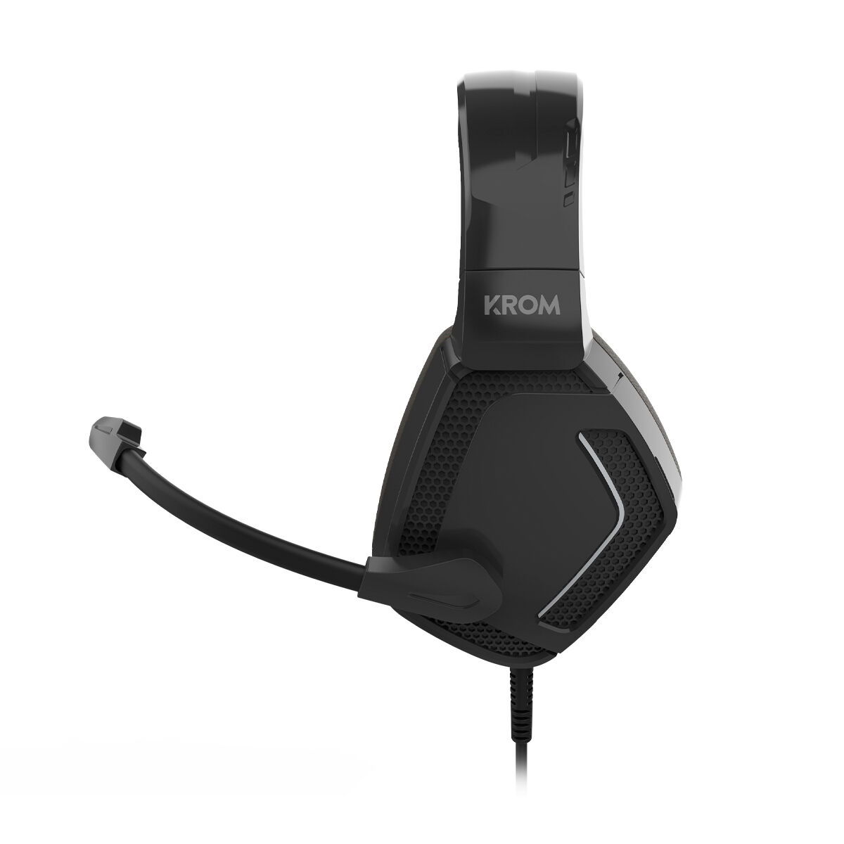 Afbeeldingen van Headphones with Microphone Krom NXKROMKOPAPRO Black