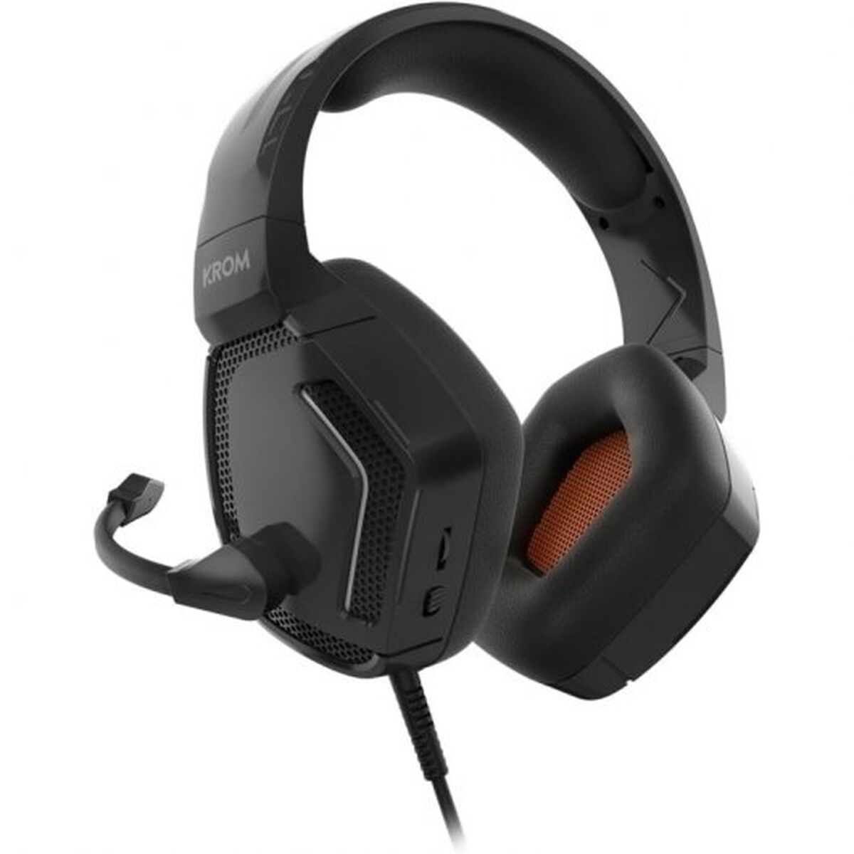 Headphones with Microphone Krom KOPA PRO Black