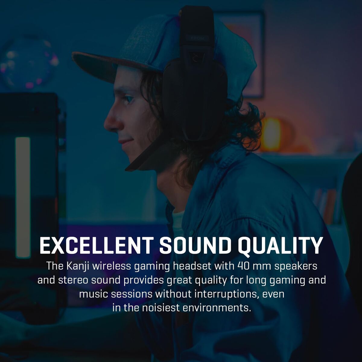 Headphones with Microphone Krom NXKROMKANJIBK Black