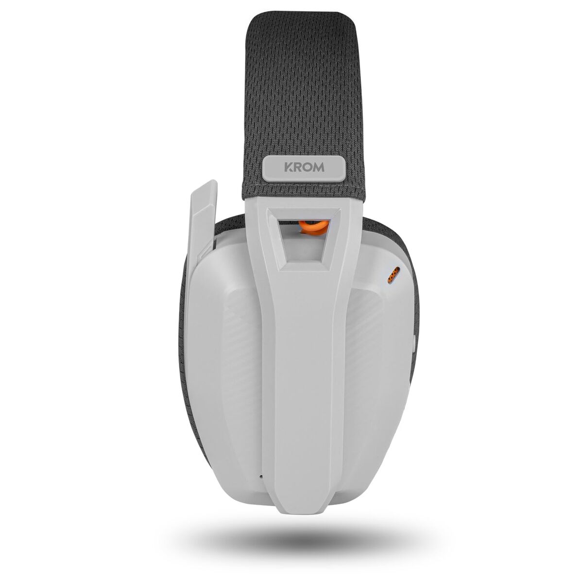 Headphones with Microphone Krom NXKROMKANJIWH White
