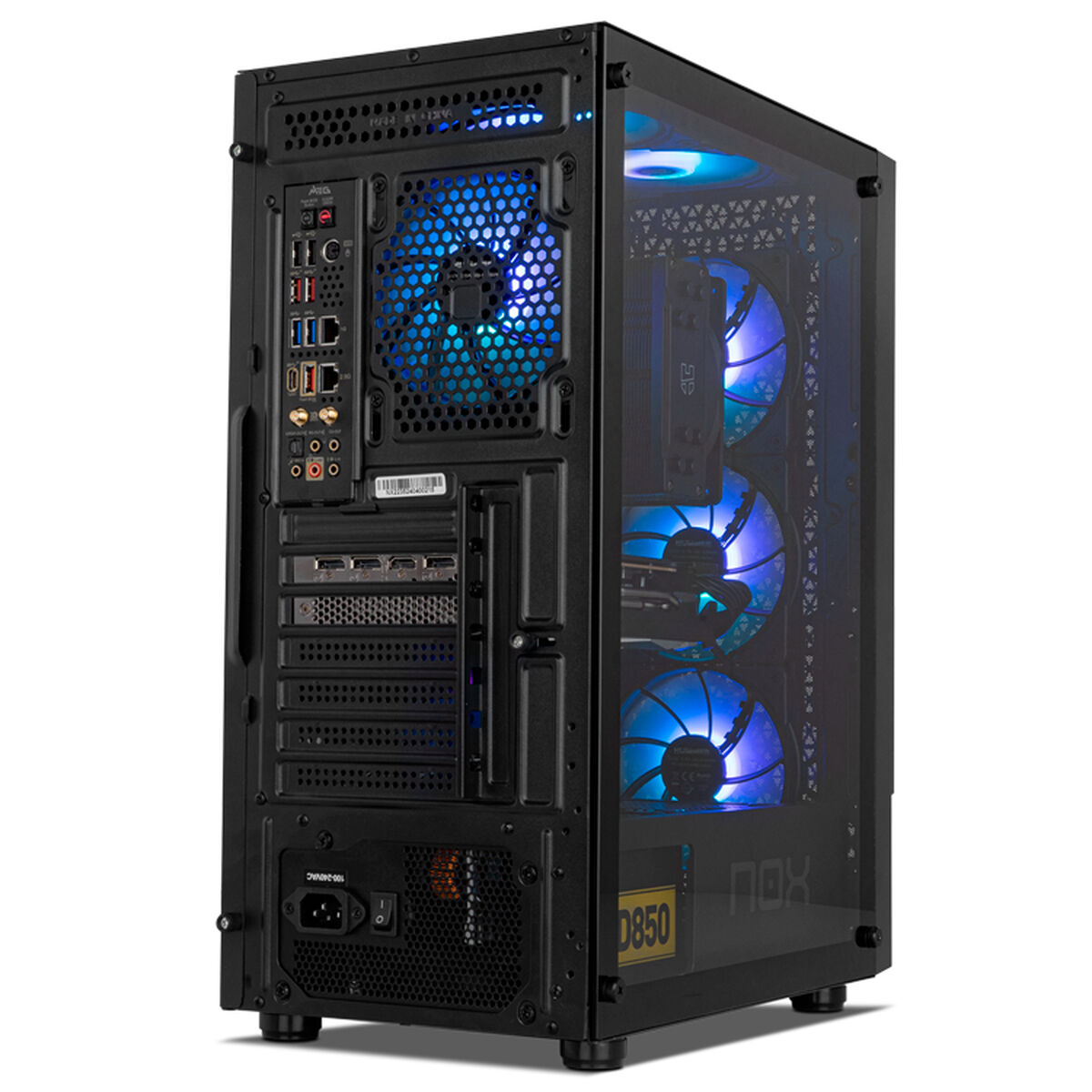 Picture of ATX Semi-tower Box Nox-Xtreme INFINITY BETA Airflow ARGB Black
