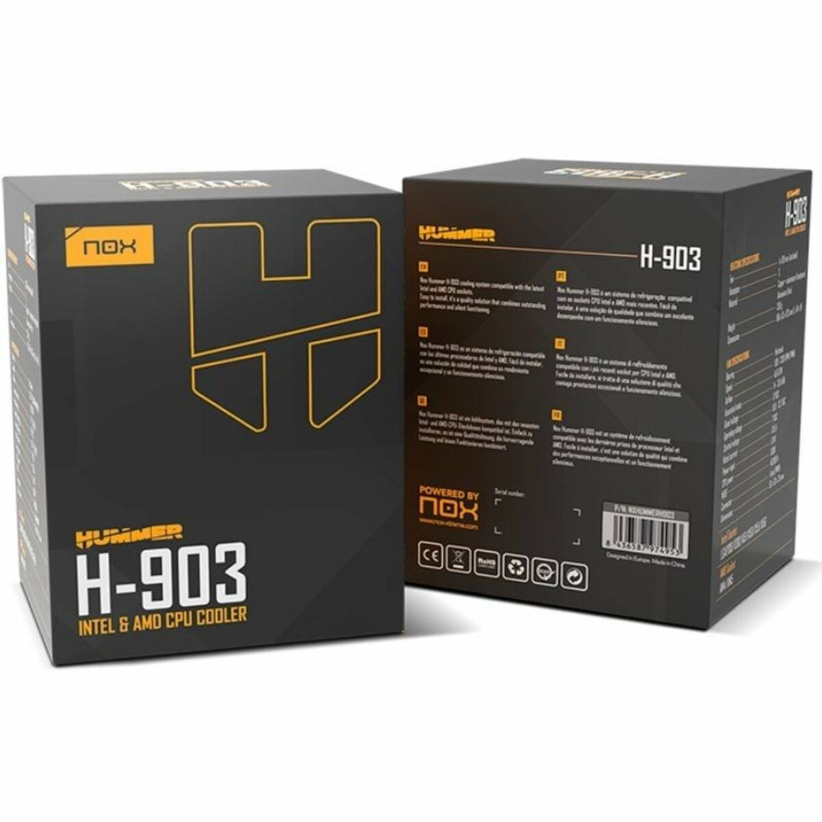 Afbeeldingen van CPU Fan Nox-Xtreme NXHUMMERH903