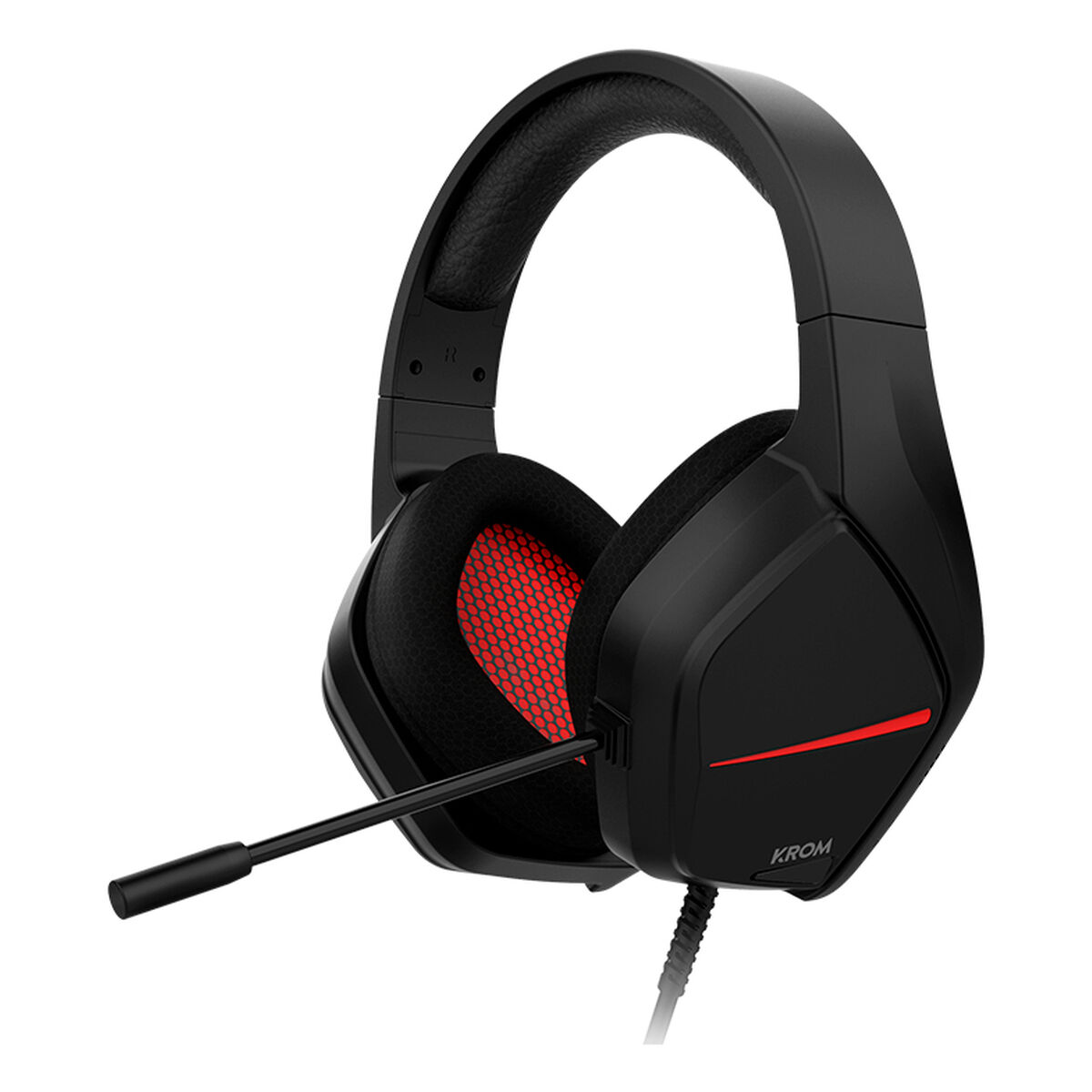 Gaming Headset with Microphone Krom NXKROMKOPAMOVE Black