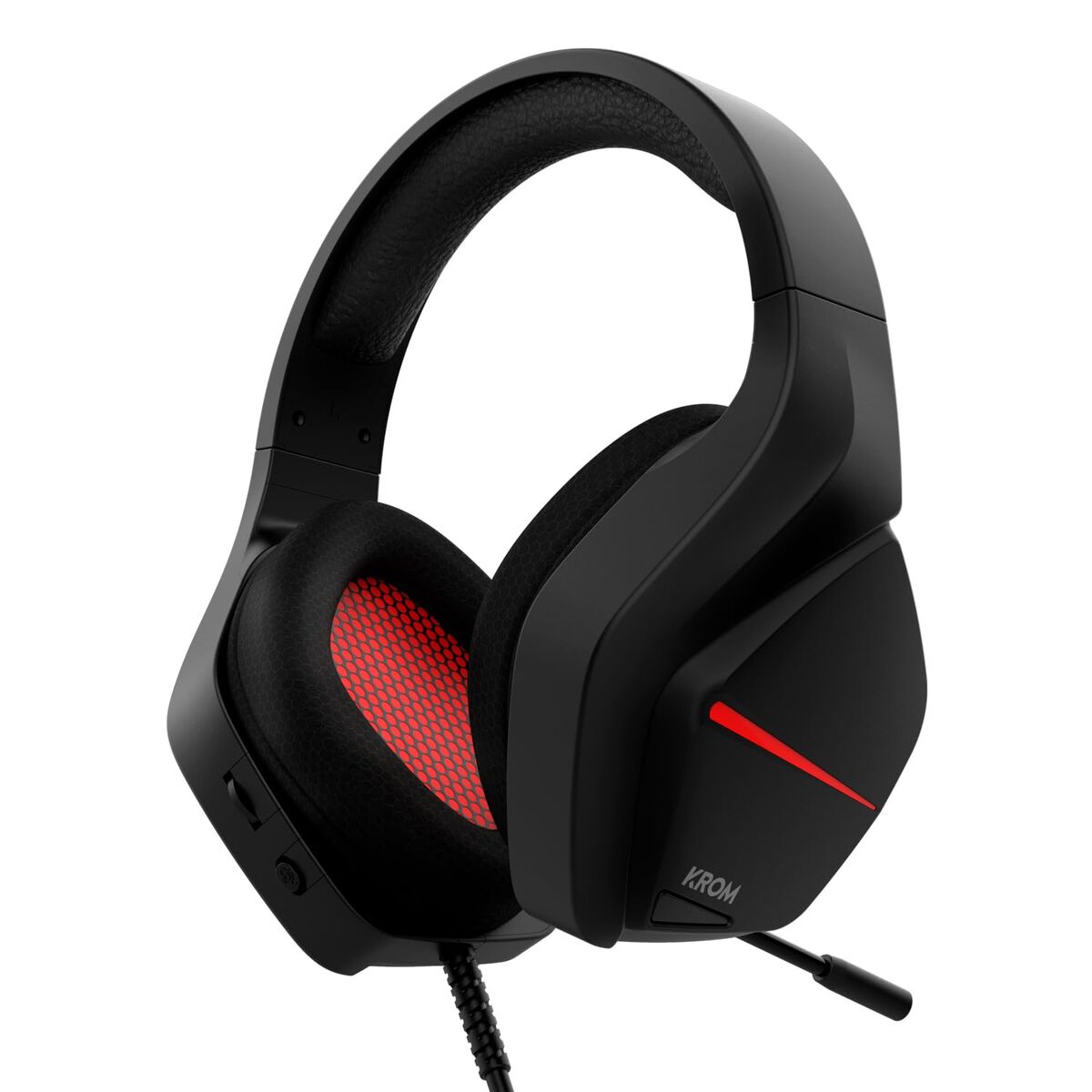 Gaming Headset with Microphone Krom NXKROMKOPAMOVE Black