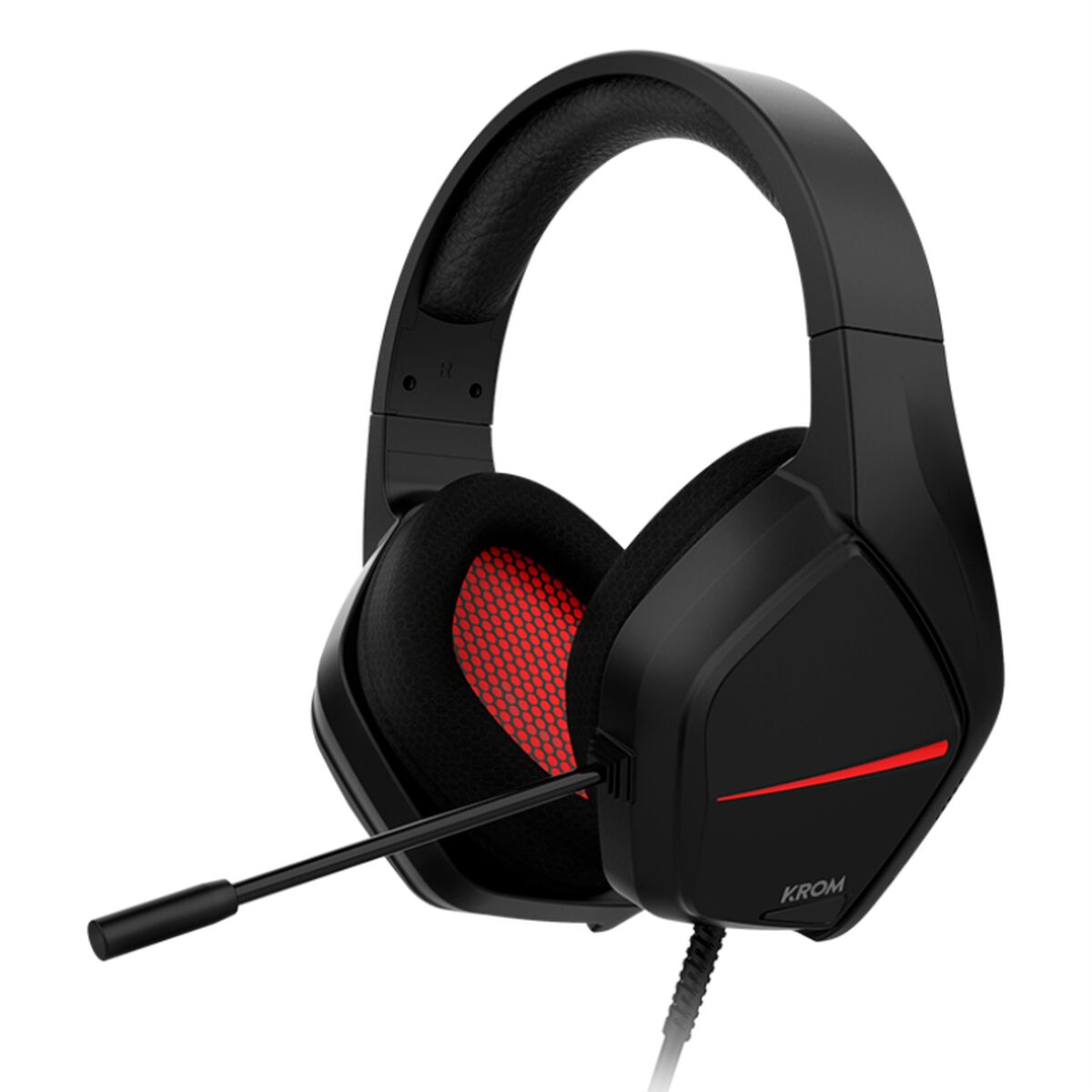 Gaming Headset with Microphone Krom NXKROMKOPAMOVE Black