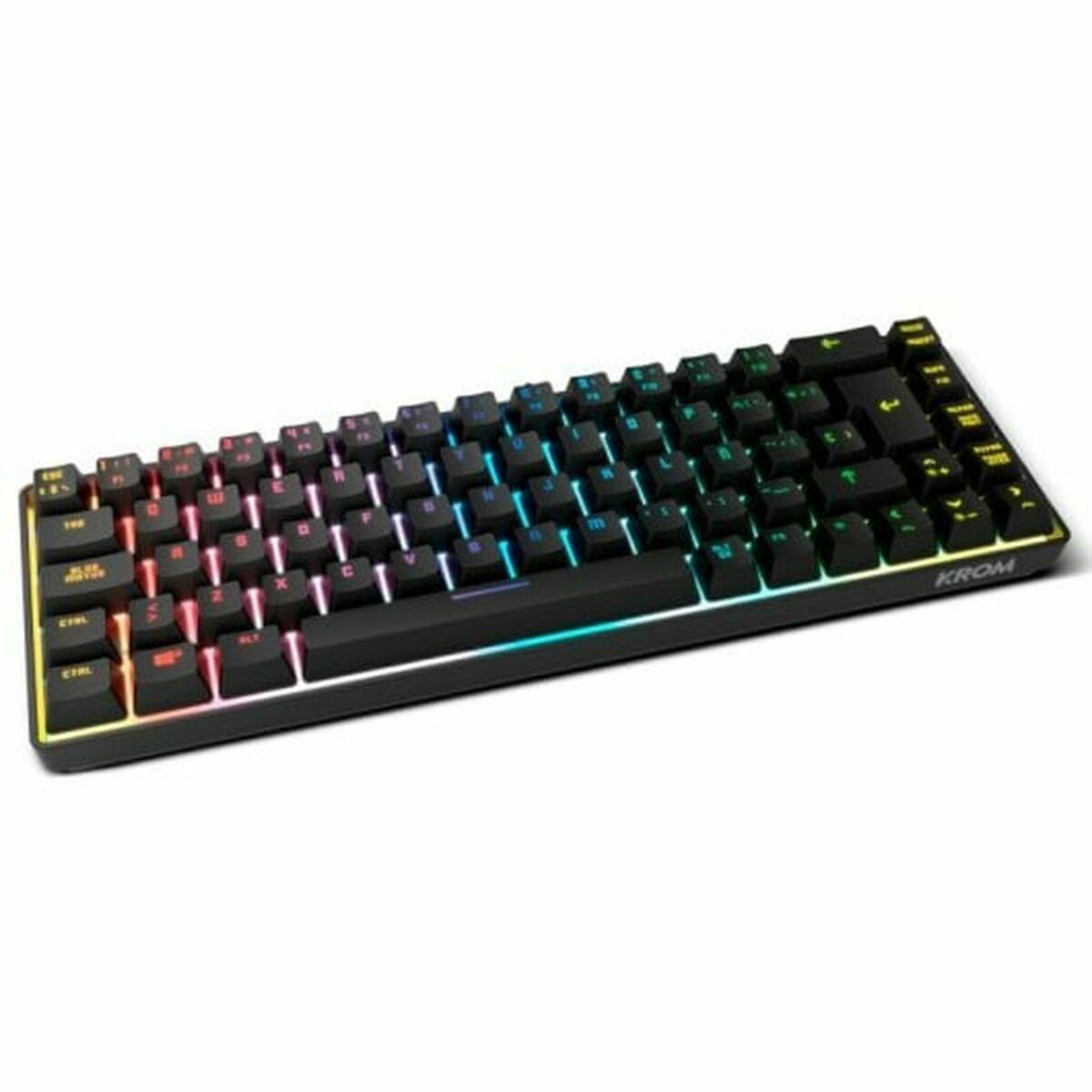 Image de Keyboard Krom NXKROMKALISTASP Spanish Qwerty Black
