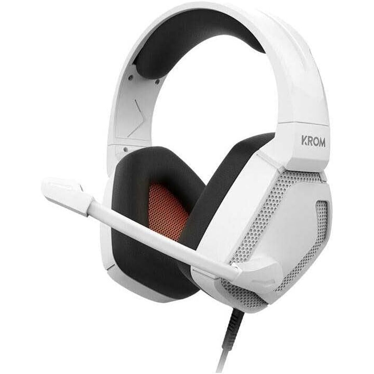 Picture of Headphones with Microphone Krom KOPA PRO White