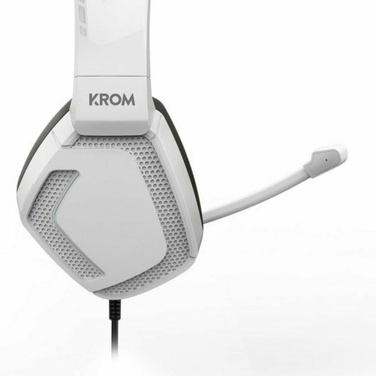 Headphones with Microphone Krom KOPA PRO White