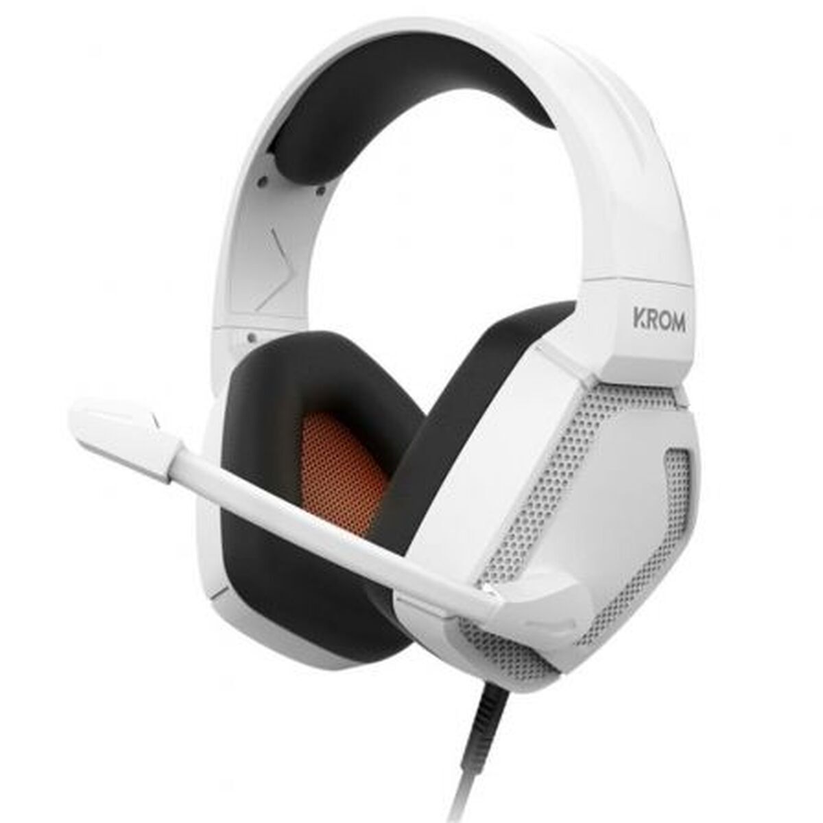 Headphones with Microphone Krom KOPA PRO White