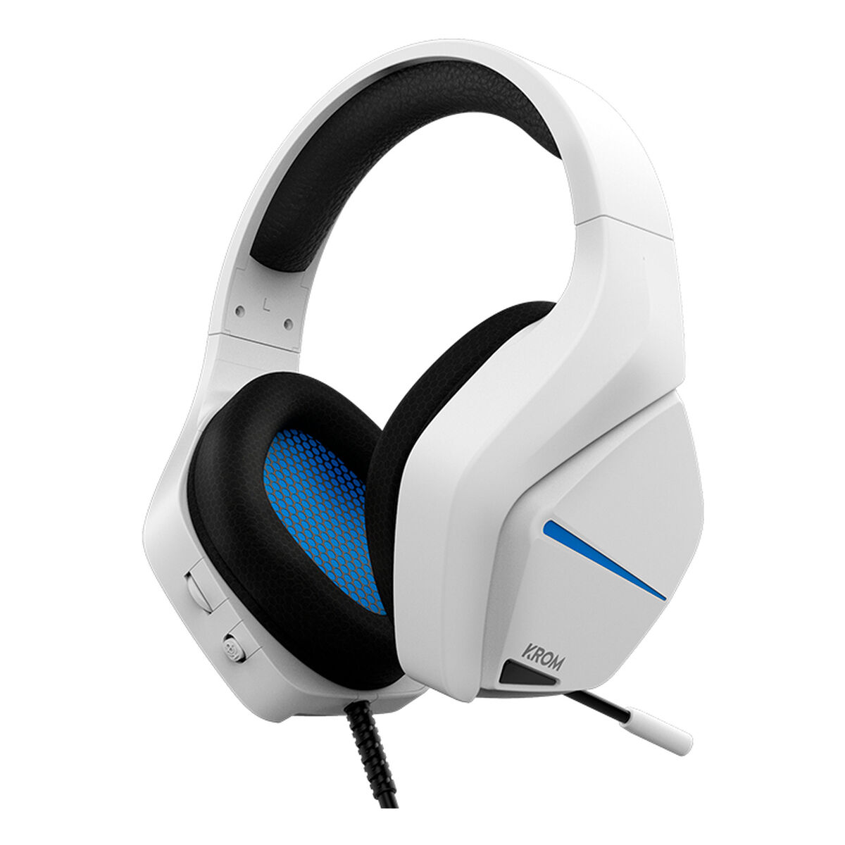 Gaming Headset with Microphone Krom NXKROMKOPAMOVEWH Blue