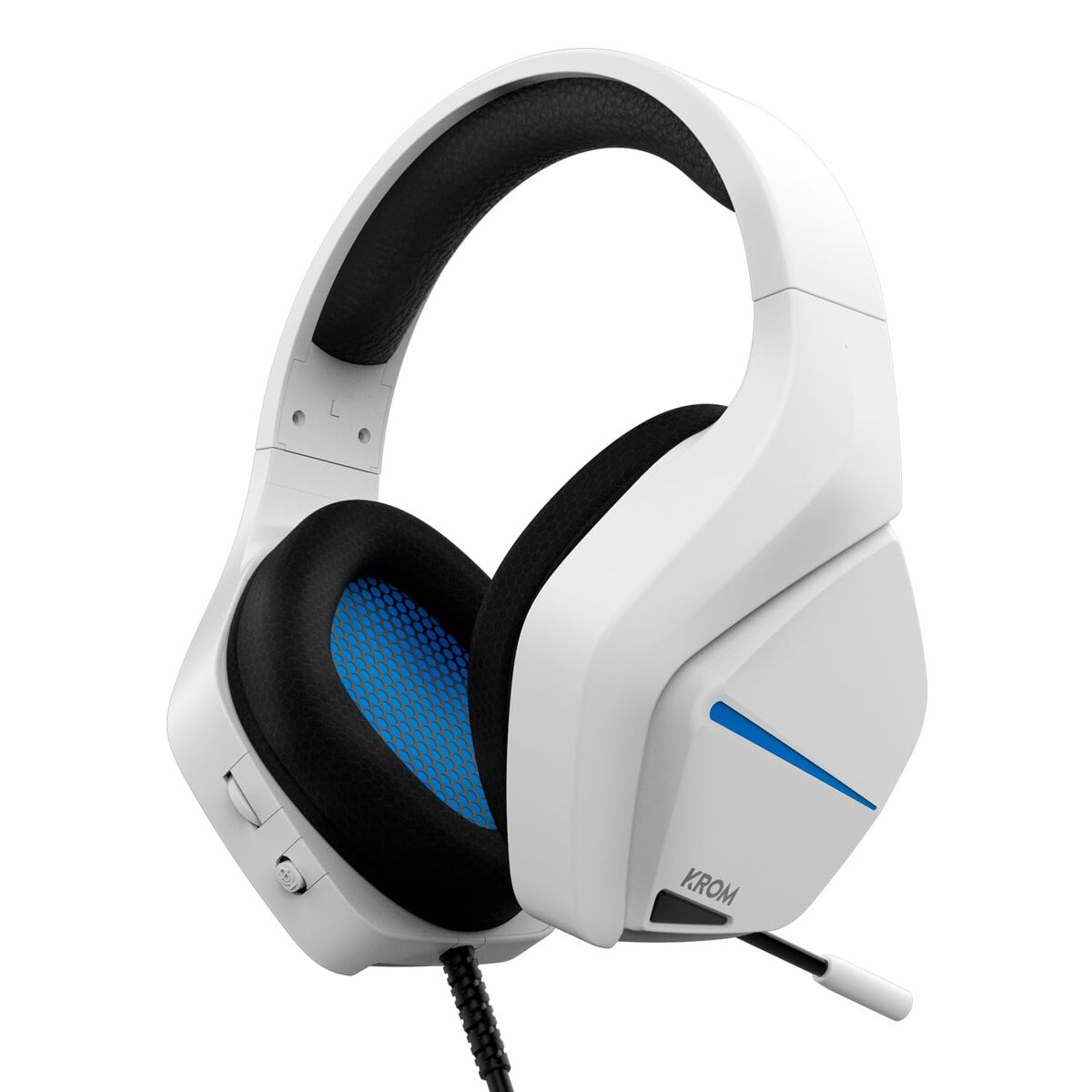 Gaming Headset with Microphone Krom NXKROMKOPAMOVEWH Blue