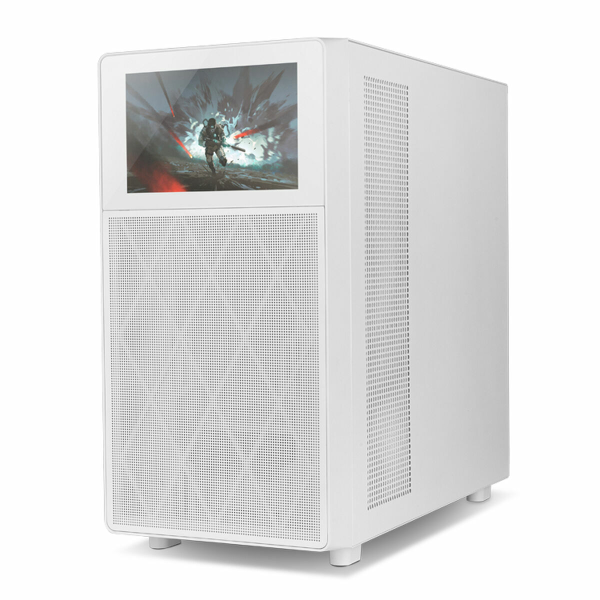 Afbeeldingen van ATX Semi-tower Box Nox-Xtreme HUMMER White