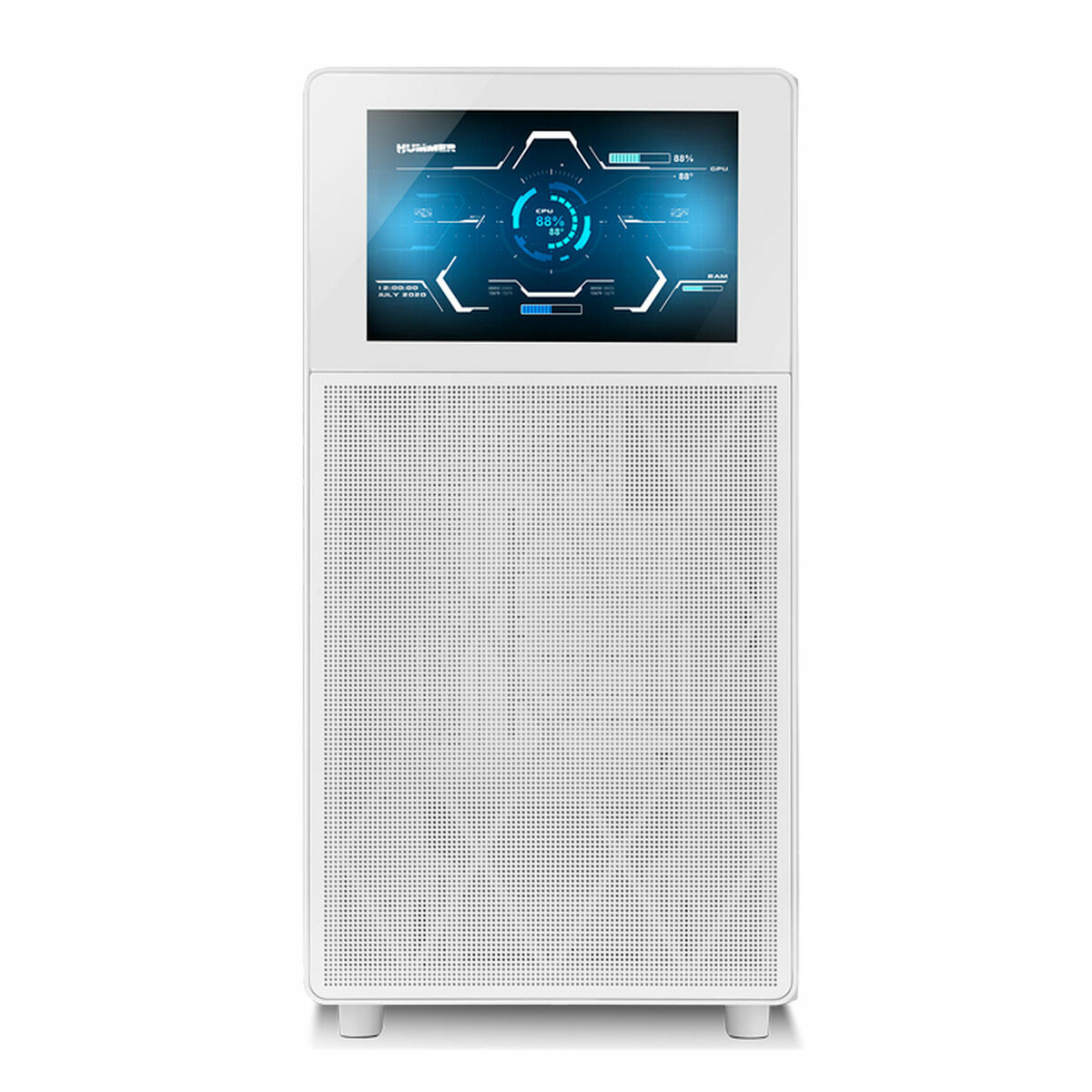 Afbeeldingen van ATX Semi-tower Box Nox-Xtreme HUMMER White