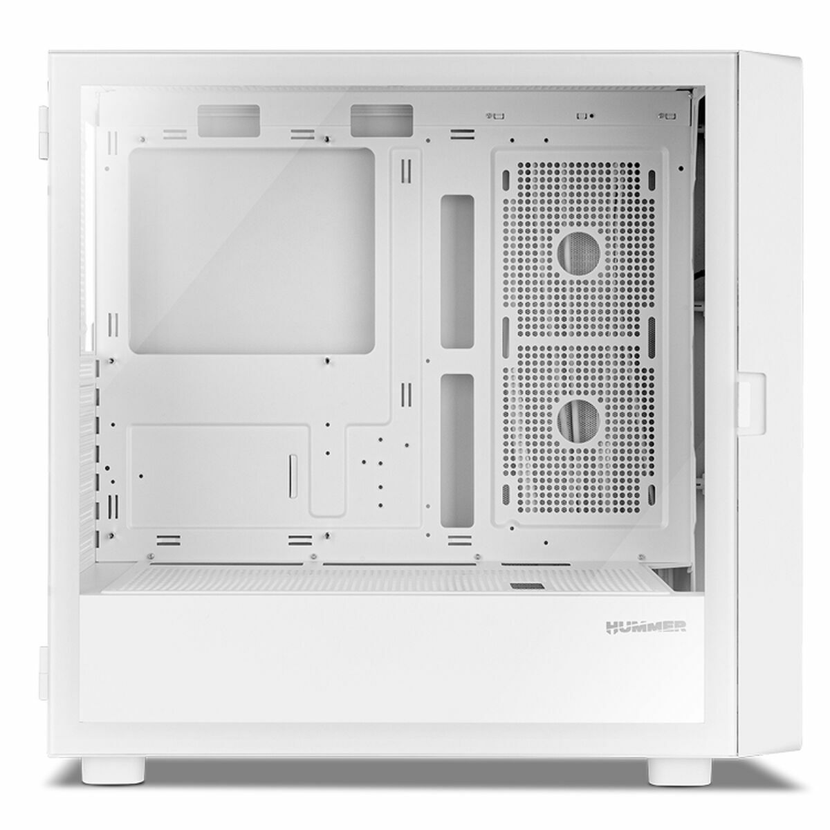 Afbeeldingen van ATX Semi-tower Box Nox-Xtreme HUMMER White